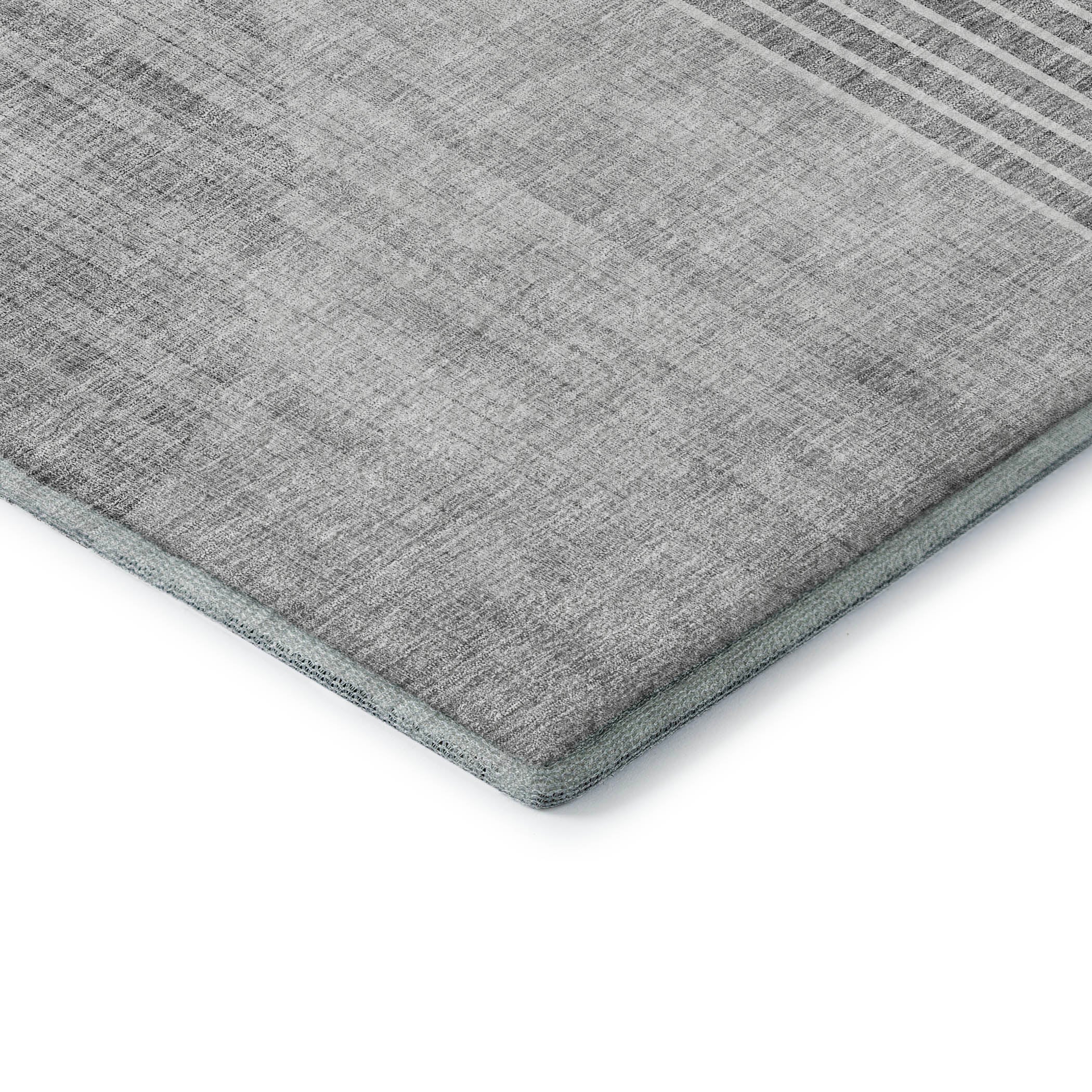 Marrakech Machine Washable Transitional Gray Rug 1'8" x 2'6" #shape_Rectangle