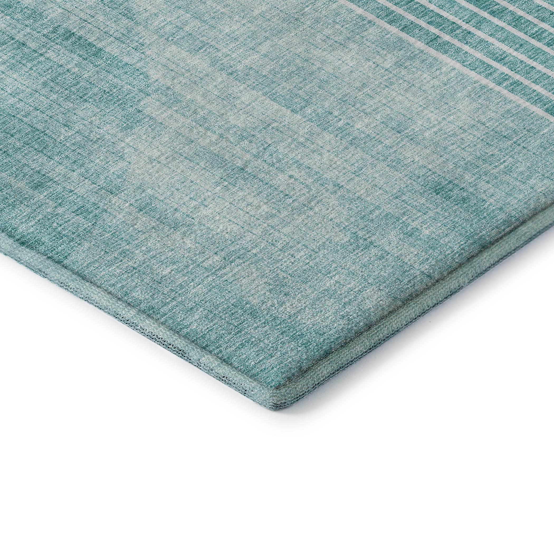 Marrakech Machine Washable Transitional Teal Rug 1'8" x 2'6" #shape_Rectangle