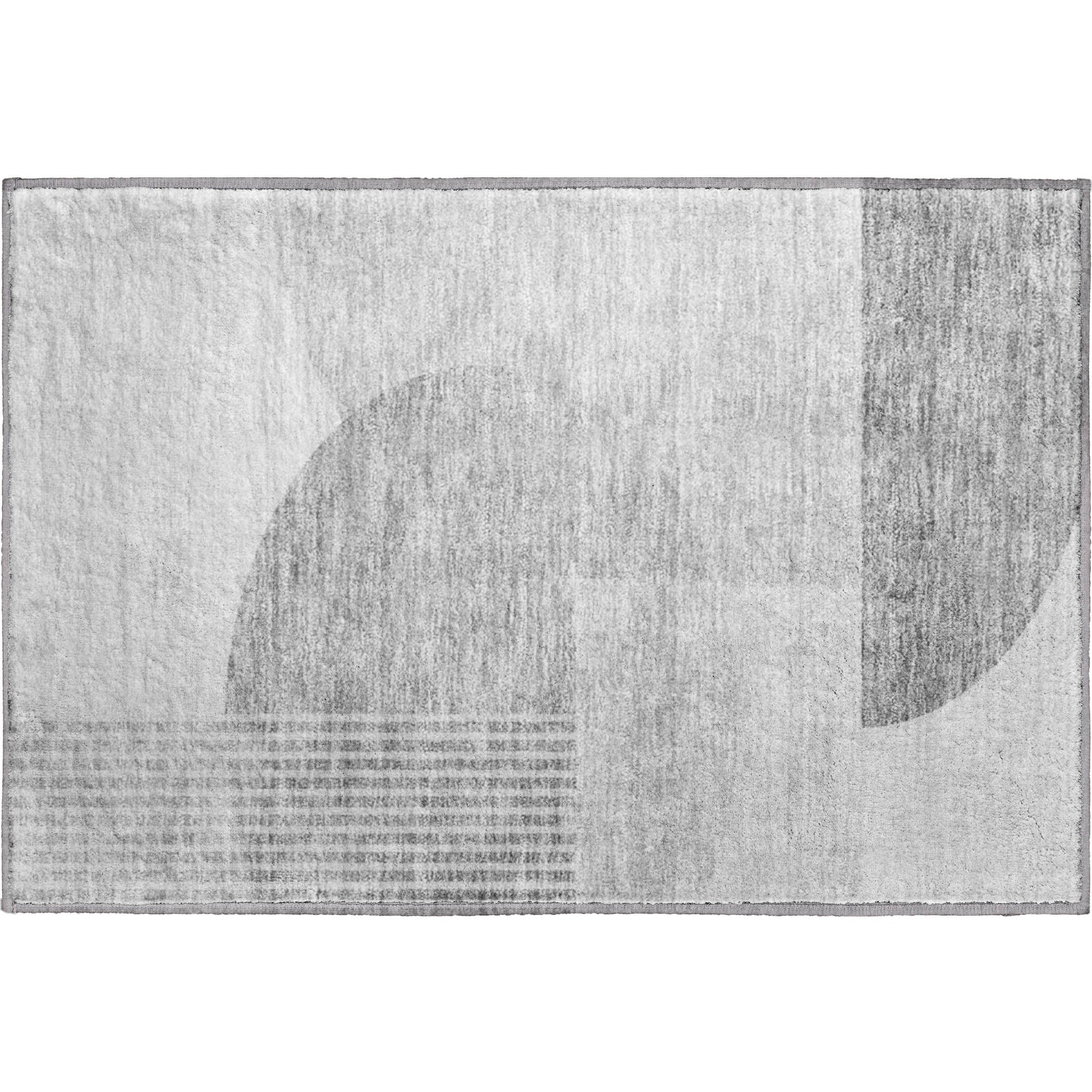 Montevideo Machine Washable Transitional Gray Rug 1'8" x 2'6" #shape_Rectangle
