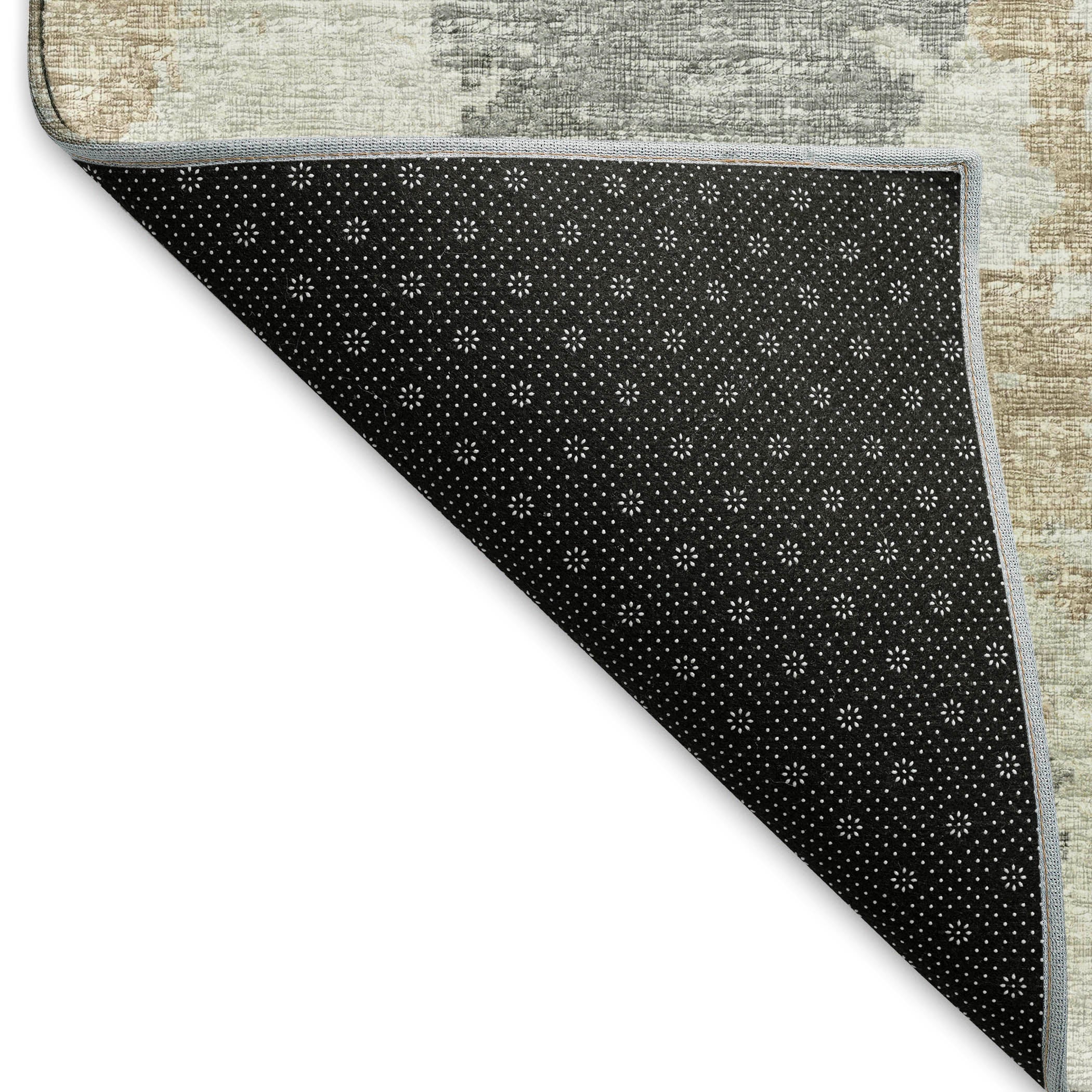 Valletta Machine Washable Transitional Beige Rug 1'8" x 2'6" #shape_Rectangle