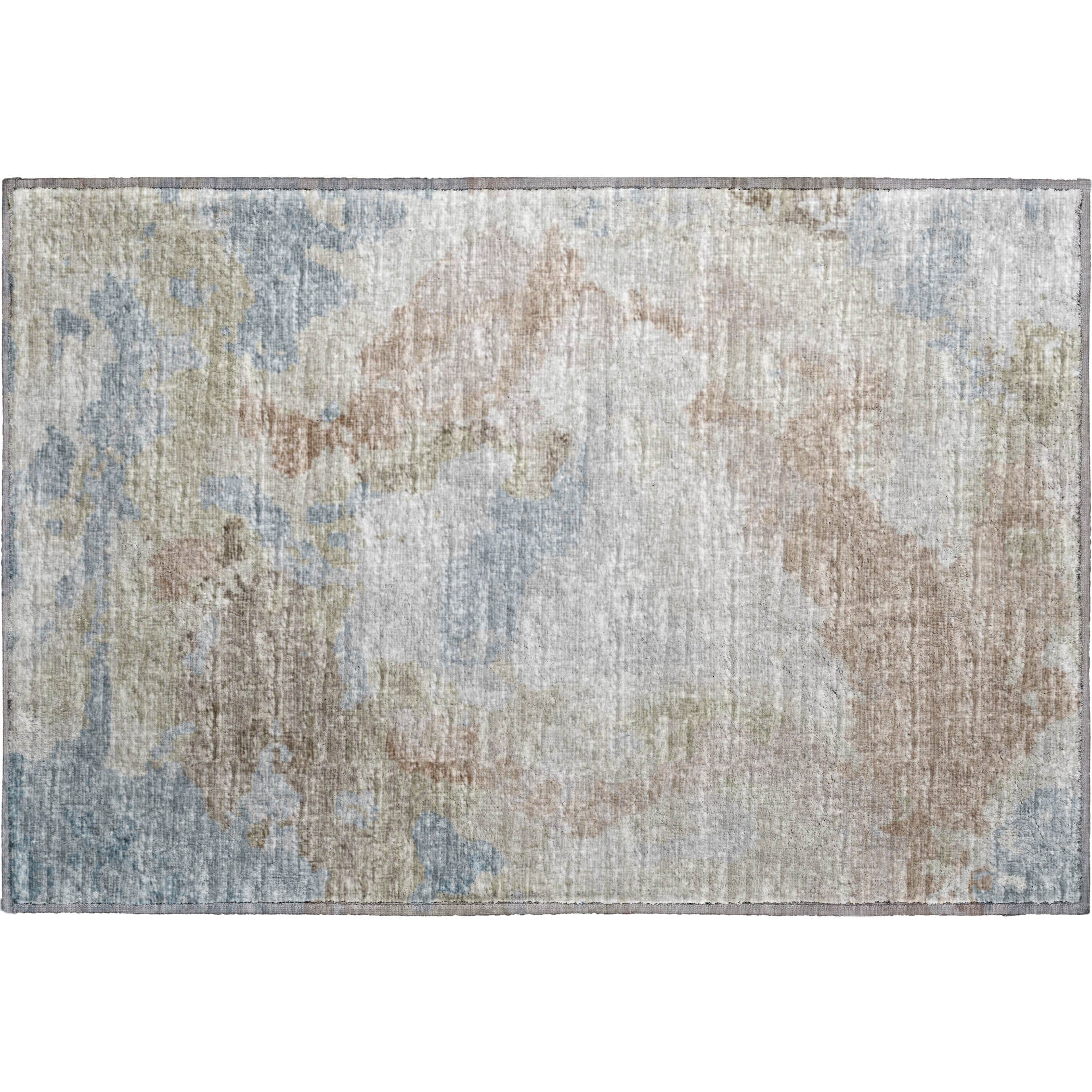 Valletta Machine Washable Transitional Moody Multi Rug 1'8" x 2'6" #shape_Rectangle