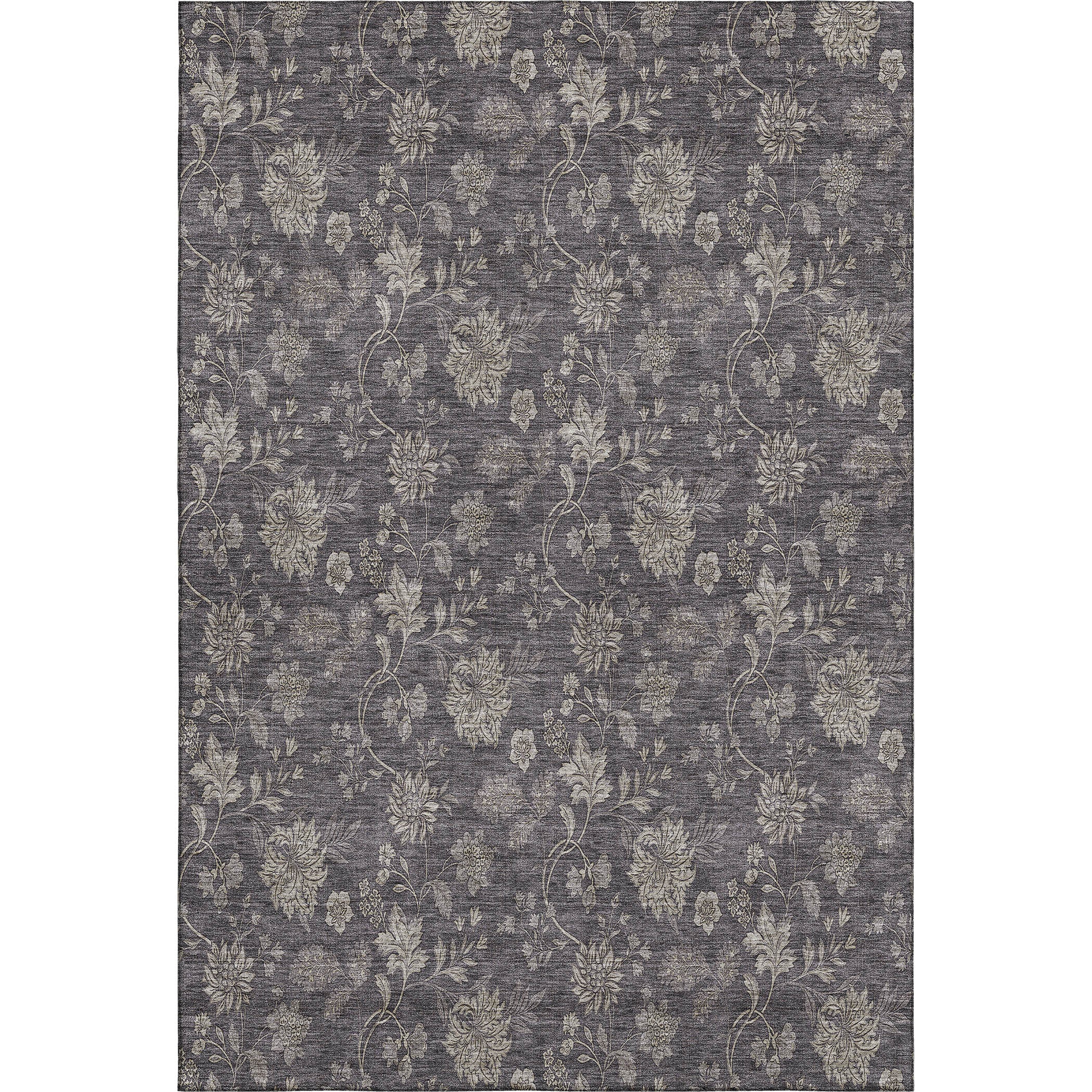 Cartagena Machine Washable Transitional Taupe Brown Rug 2'6" x 3'10" #shape_Rectangle