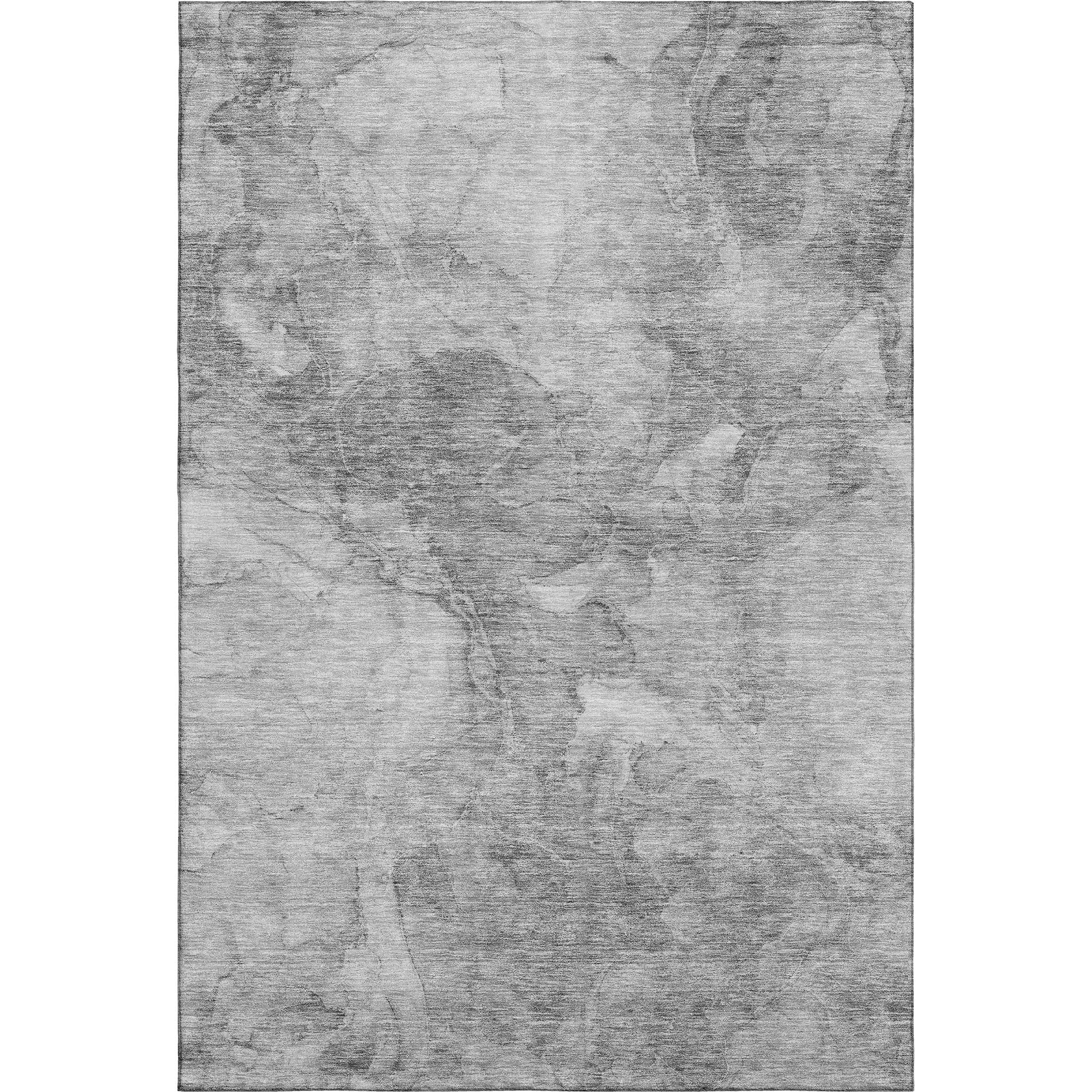Vienna Machine Washable Transitional Gray Rug 2'6" x 3'10" #shape_Rectangle