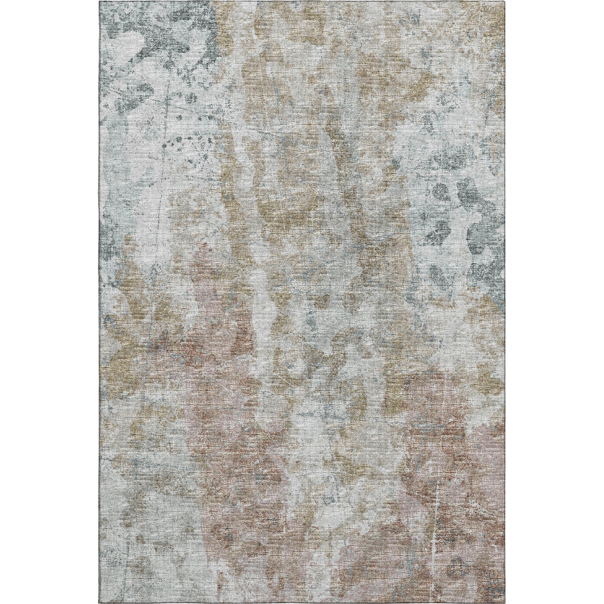 Marrakech Machine Washable Transitional Multi Blue Rug 2'6" x 3'10" #shape_Rectangle