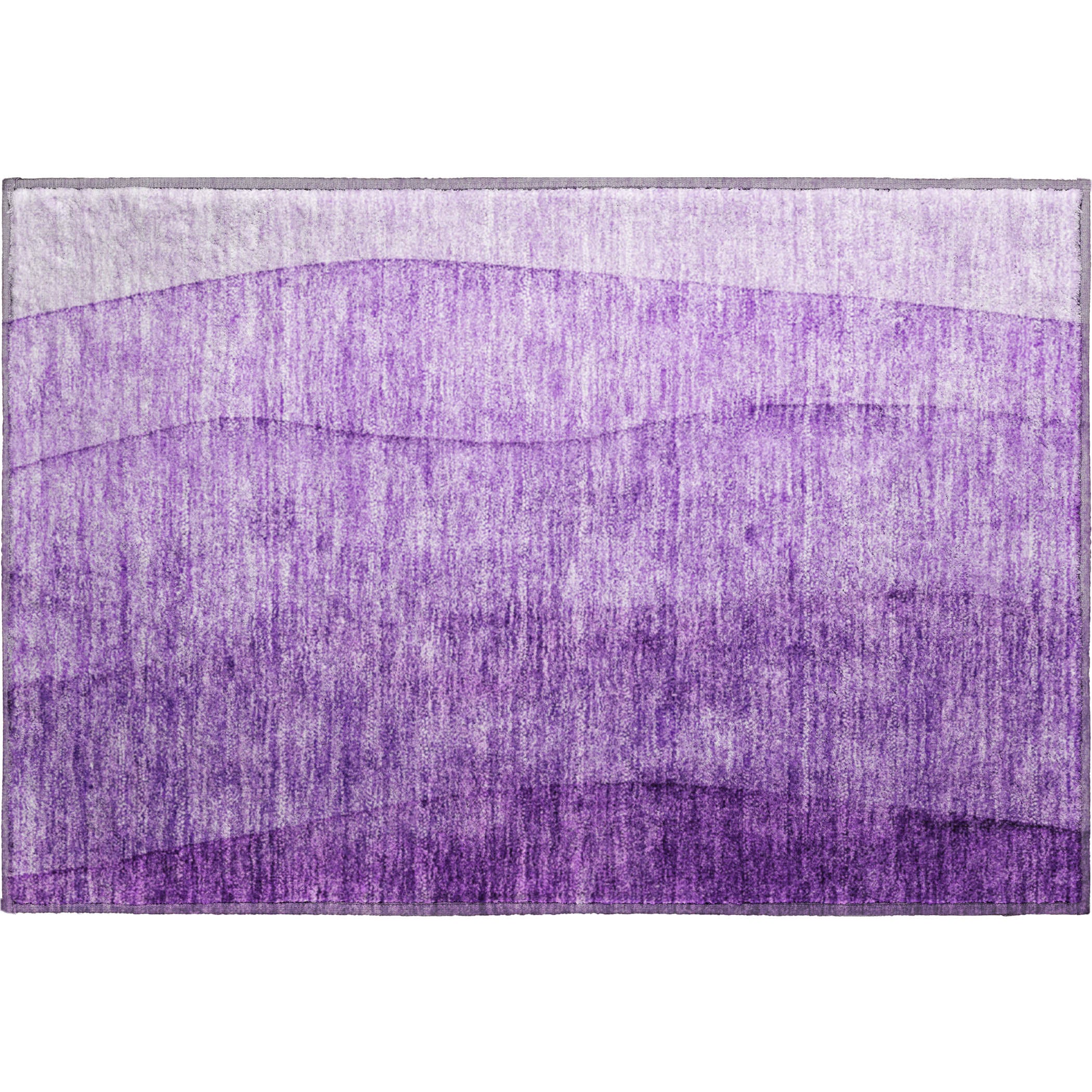 Florence Machine Washable Transitional Purple Rug 1'8" x 2'6" #shape_Rectangle