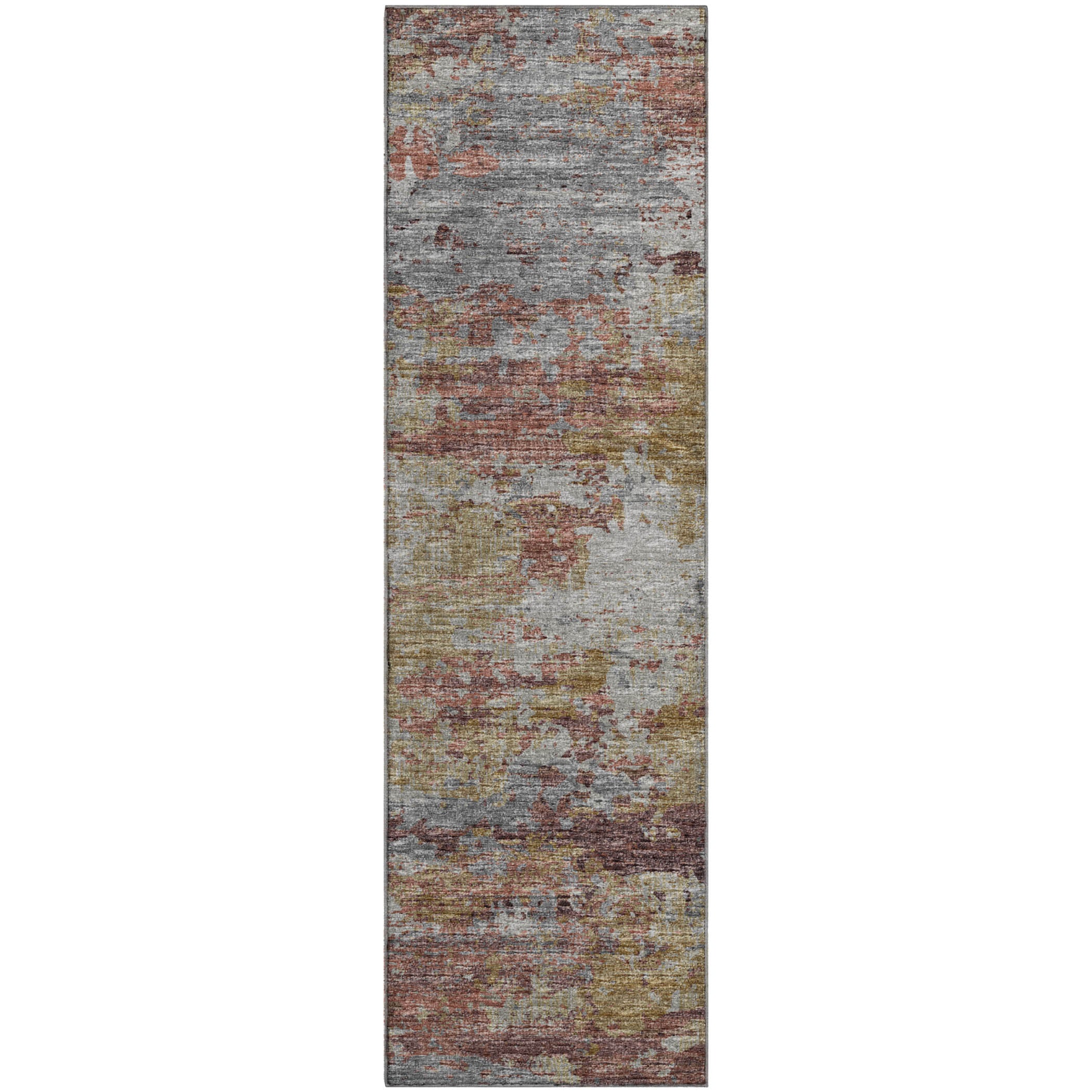 Dublin Machine Washable Transitional Multi Rug 2'3" x 7'6" #shape_Runner