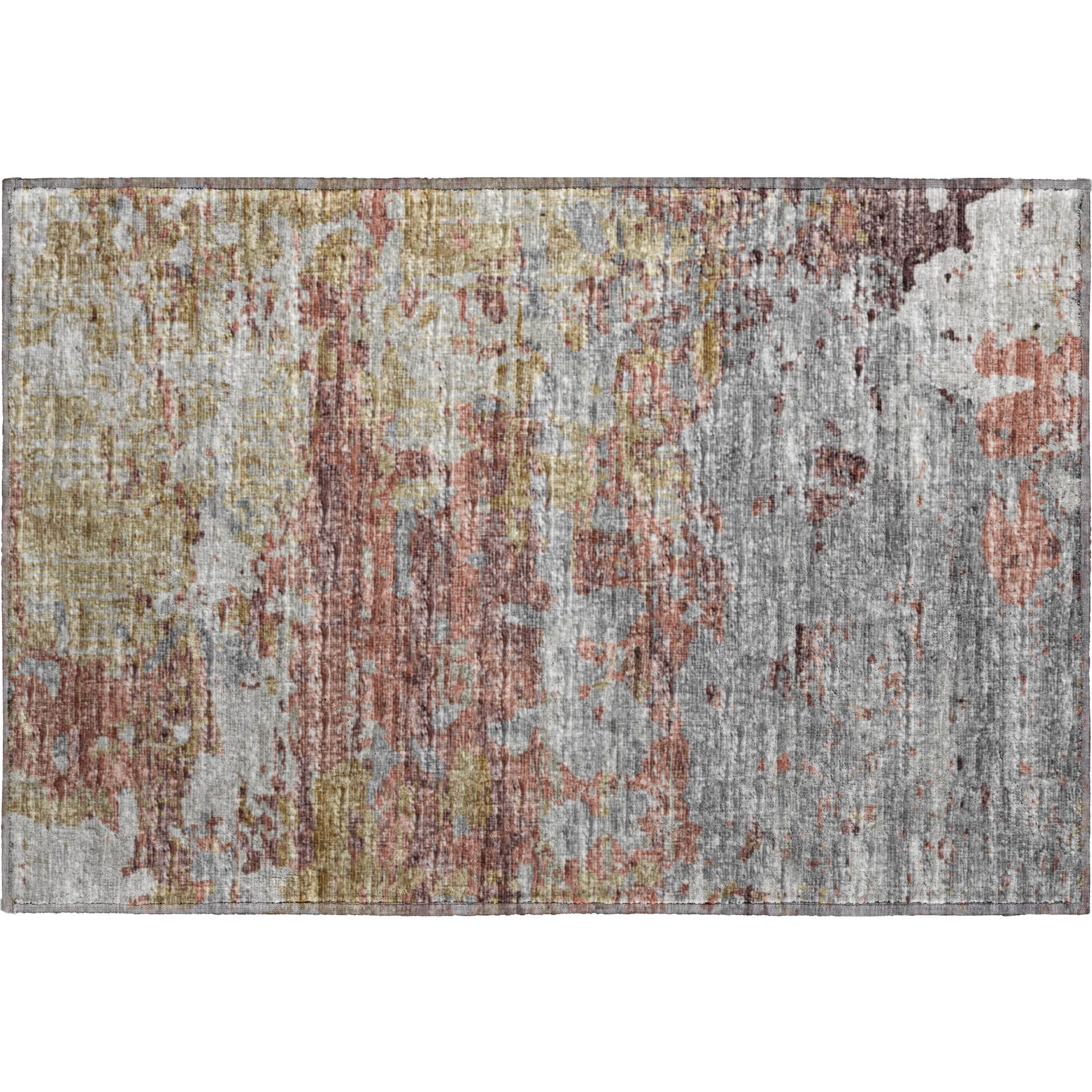 Dublin Machine Washable Transitional Multi Rug 1'8" x 2'6" #shape_Rectangle