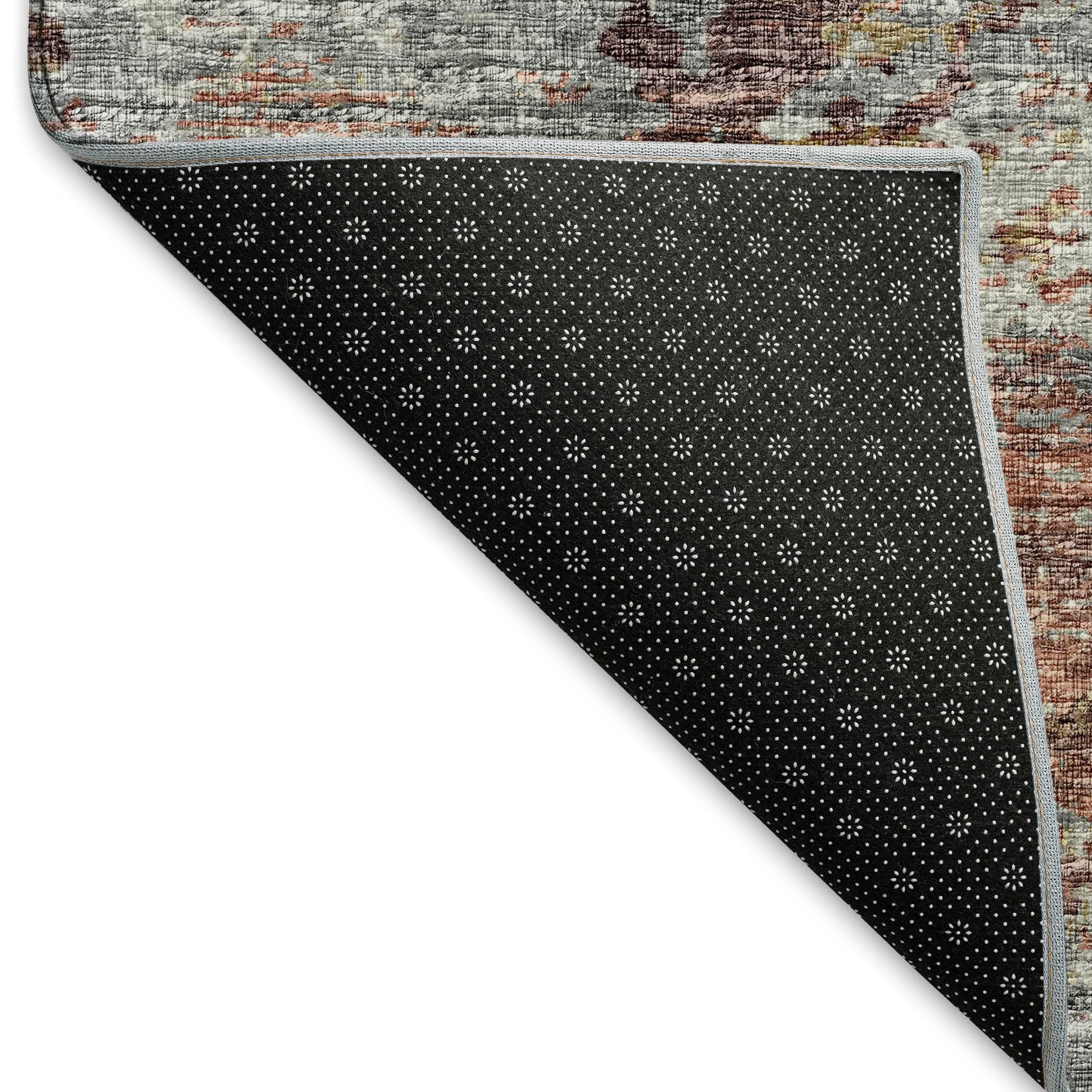 Dublin Machine Washable Transitional Multi Rug 1'8" x 2'6" #shape_Rectangle