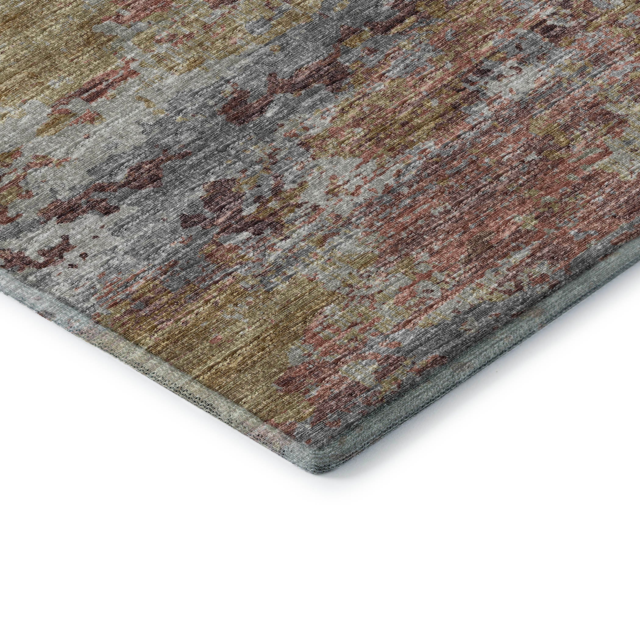 Dublin Machine Washable Transitional Multi Rug 1'8" x 2'6" #shape_Rectangle