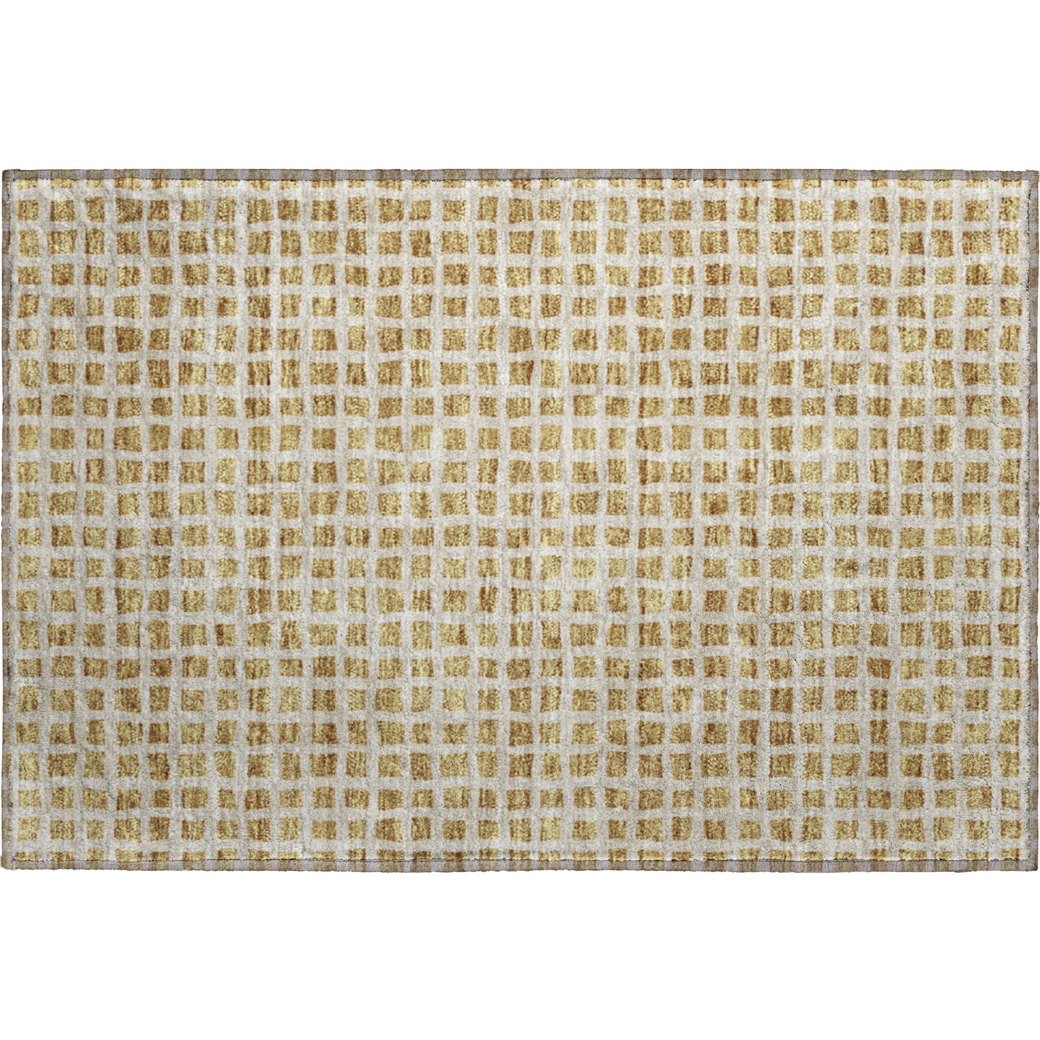 Sintra Machine Washable Transitional Gold Rug 1'8" x 2'6" #shape_Rectangle