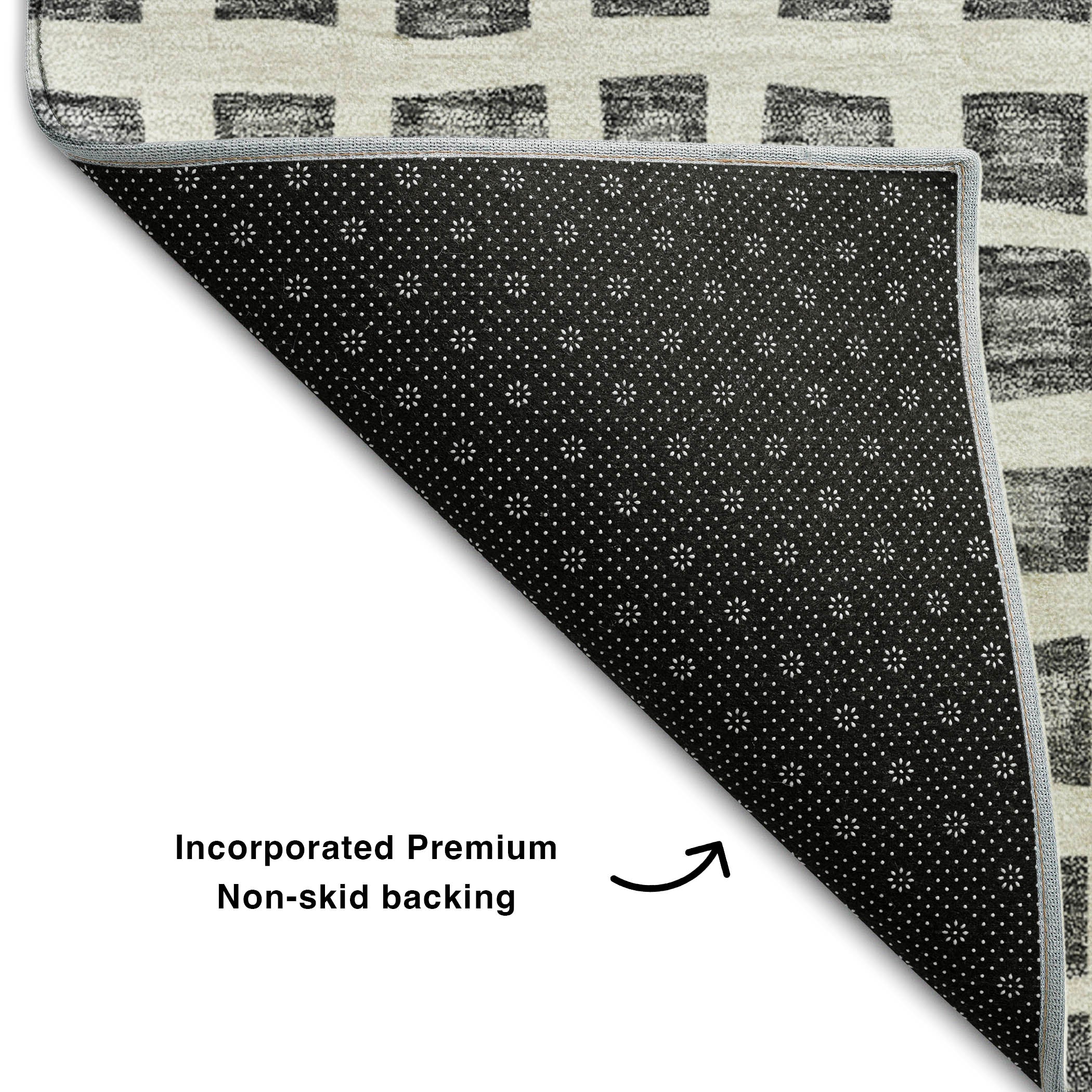 Sintra Machine Washable Transitional Gray Rug 1'8" x 2'6" #shape_Rectangle