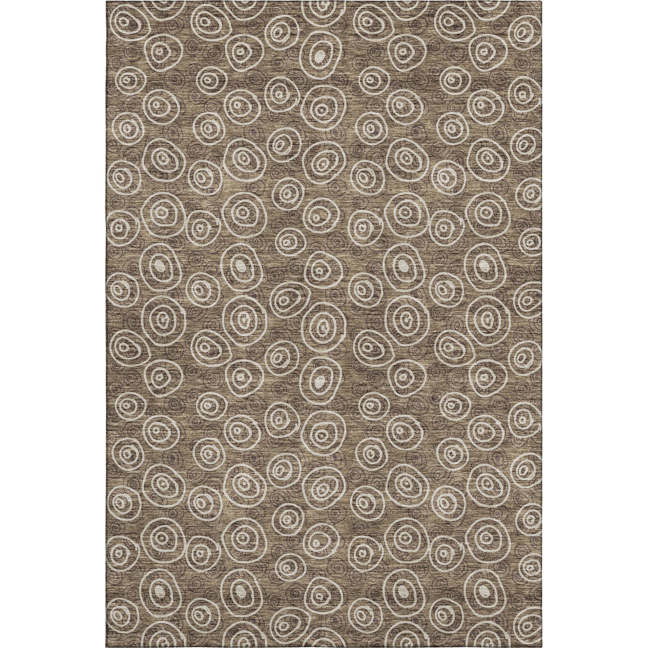 Sintra Machine Washable Transitional Brown Rug 2'6" x 3'10" #shape_Rectangle