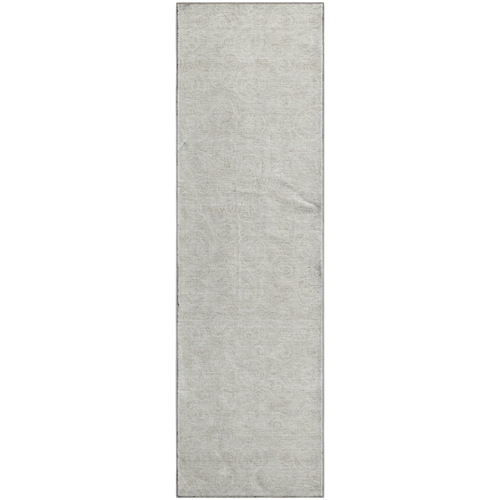 Sintra Machine Washable Transitional Ivory Rug 2'3" x 7'6" #shape_Runner