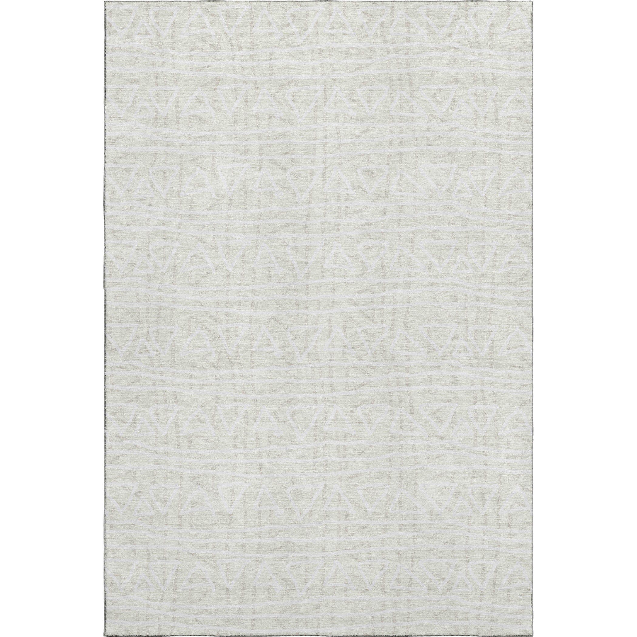 Bruges Machine Washable Transitional Ivory Rug 2'6" x 3'10" #shape_Rectangle