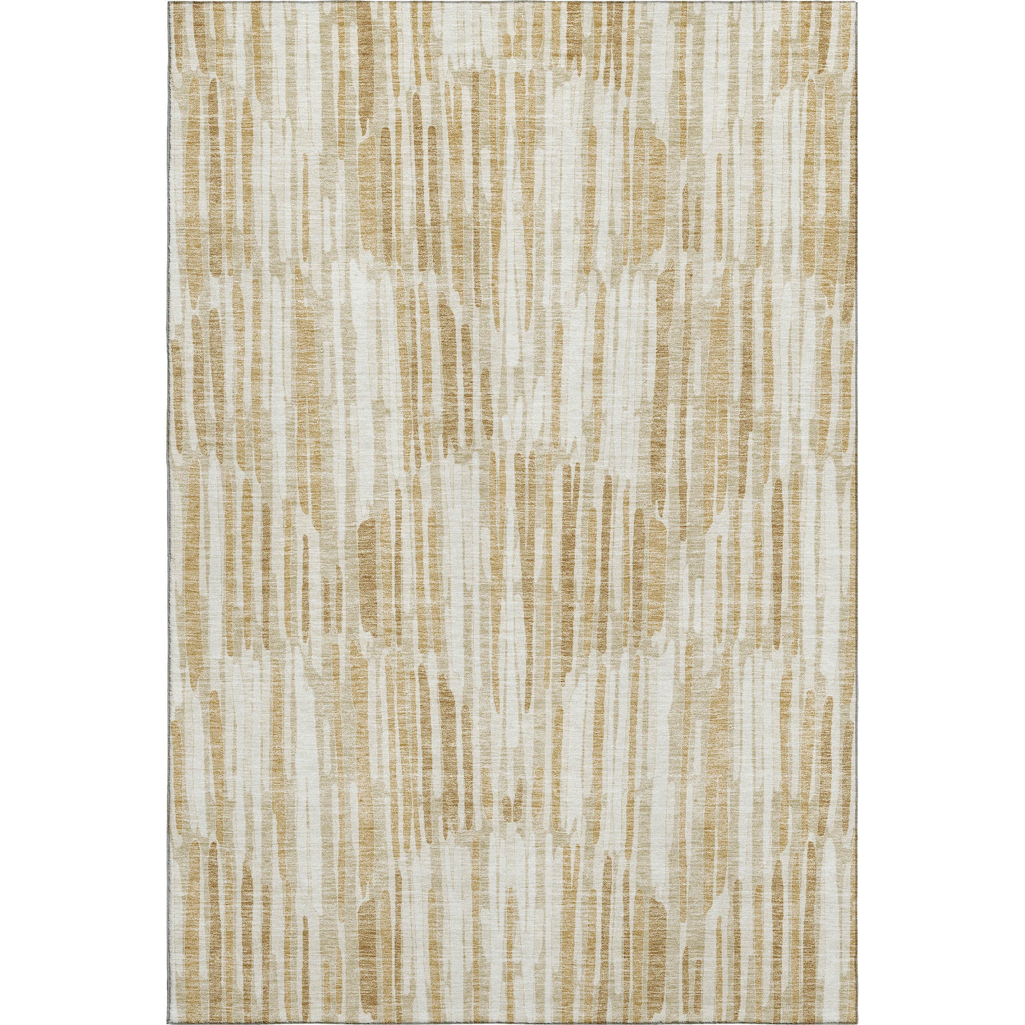 Cartagena Machine Washable Transitional Gold Rug 2'6" x 3'10" #shape_Rectangle