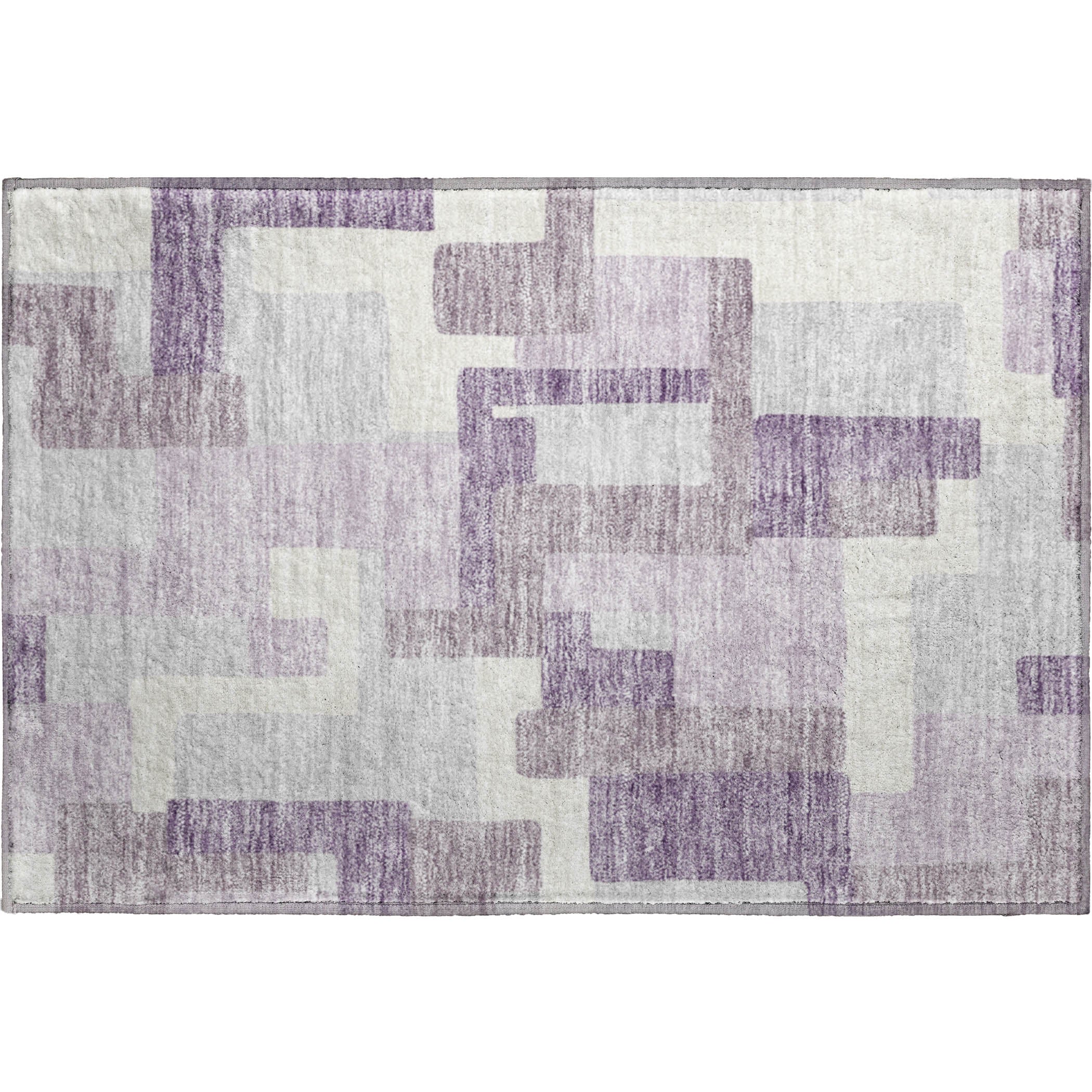 Marrakech Machine Washable Transitional Lavender Purple Rug 1'8" x 2'6" #shape_Rectangle