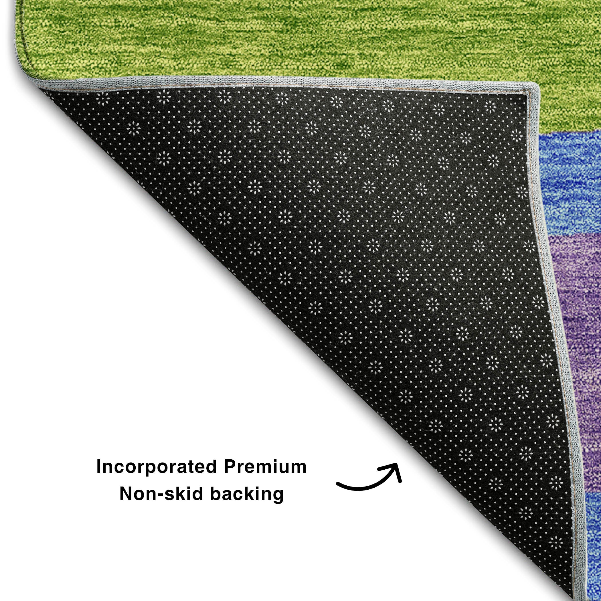 Marrakech Machine Washable Transitional Purple Rug 1'8" x 2'6" #shape_Rectangle