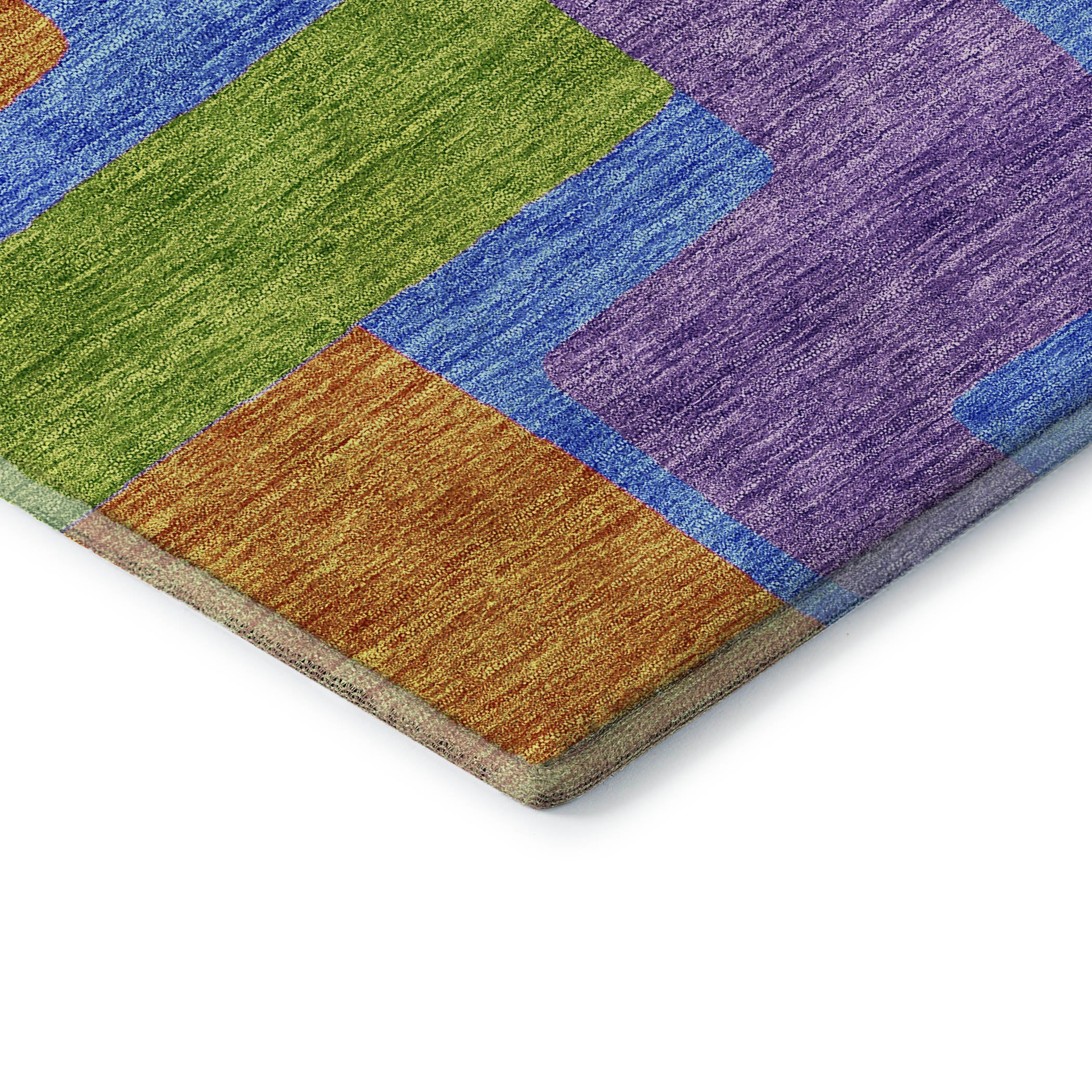 Marrakech Machine Washable Transitional Purple Rug 1'8" x 2'6" #shape_Rectangle