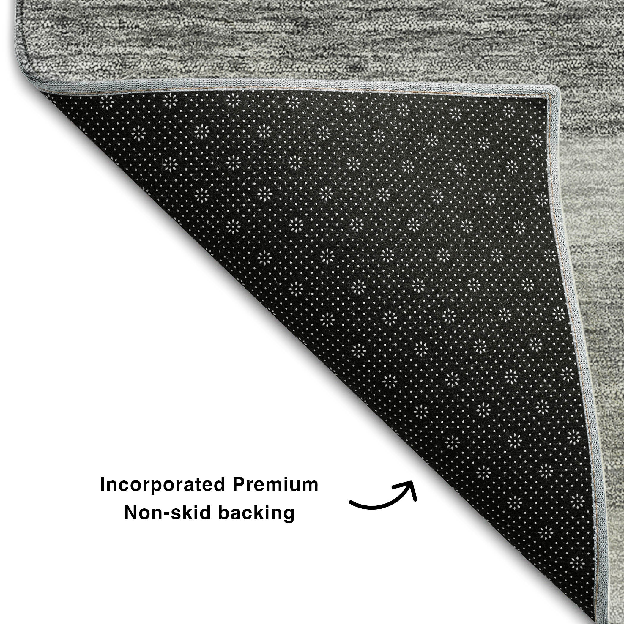 Marrakech Machine Washable Transitional Silver Gray Rug 1'8" x 2'6" #shape_Rectangle