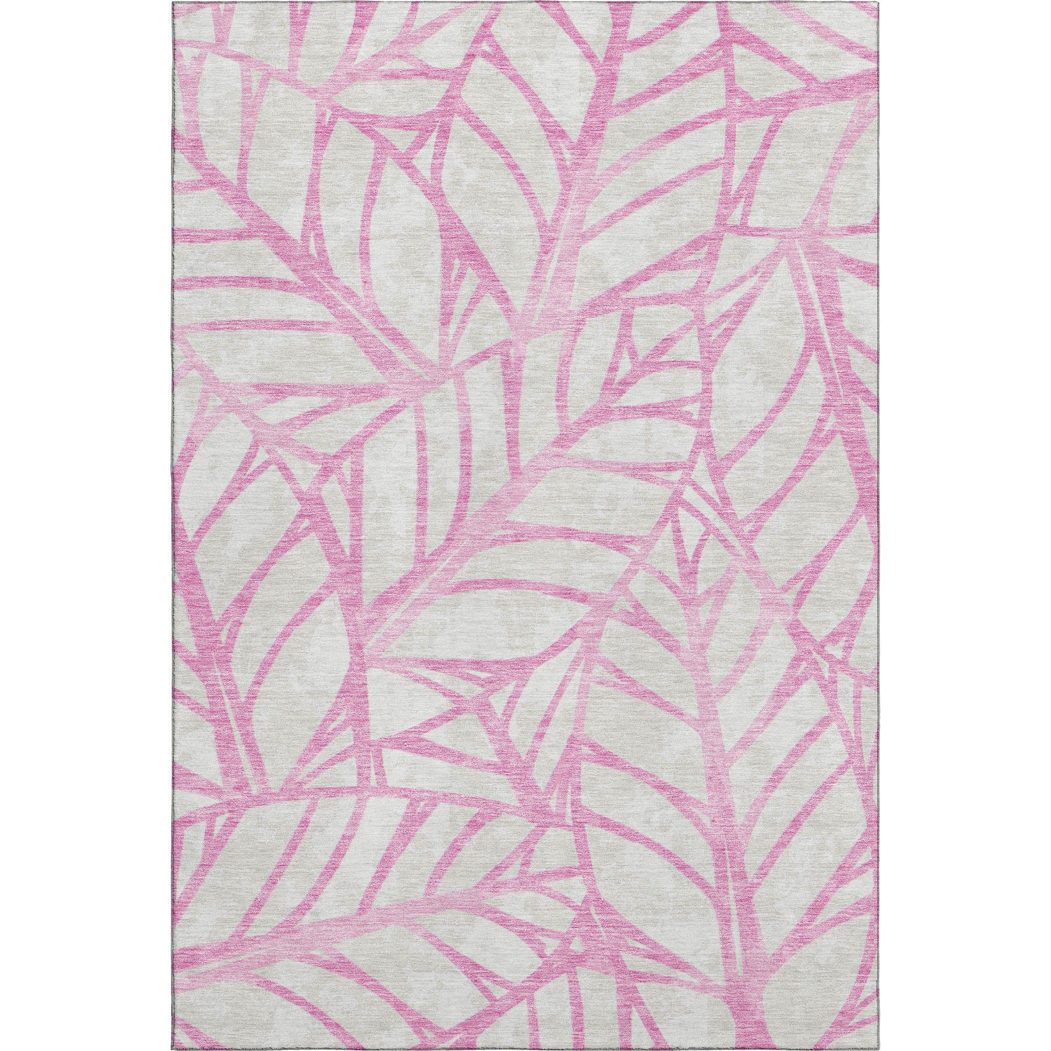 Ghent Machine Washable Transitional Pink Rug 2'6" x 3'10" #shape_Rectangle