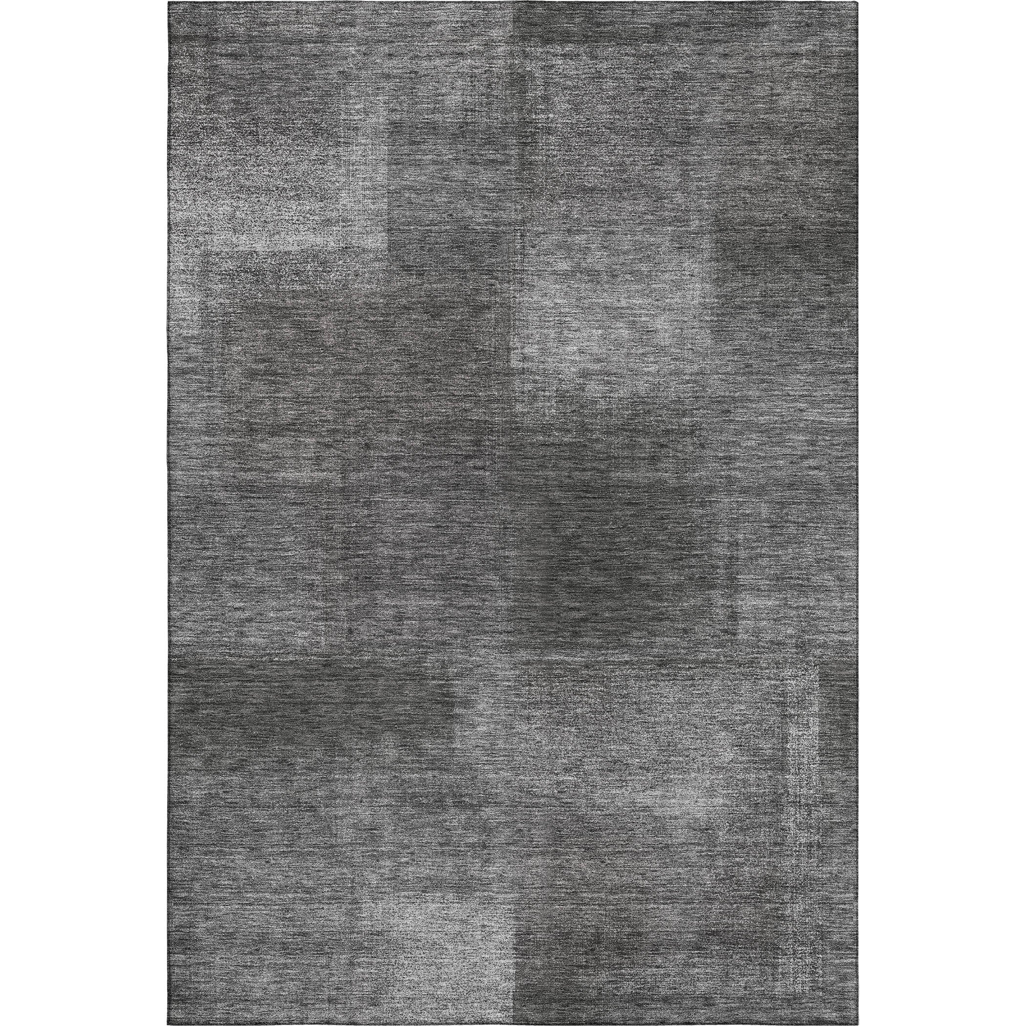 Lisbon Machine Washable Transitional Gray Rug 2'6" x 3'10" #shape_Rectangle