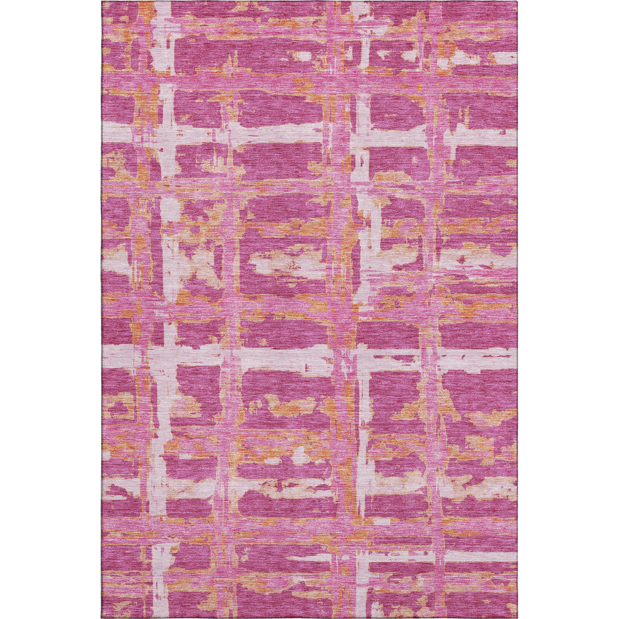 Chiang Mai Machine Washable Transitional Blush Pink Rug 2'6" x 3'10" #shape_Rectangle