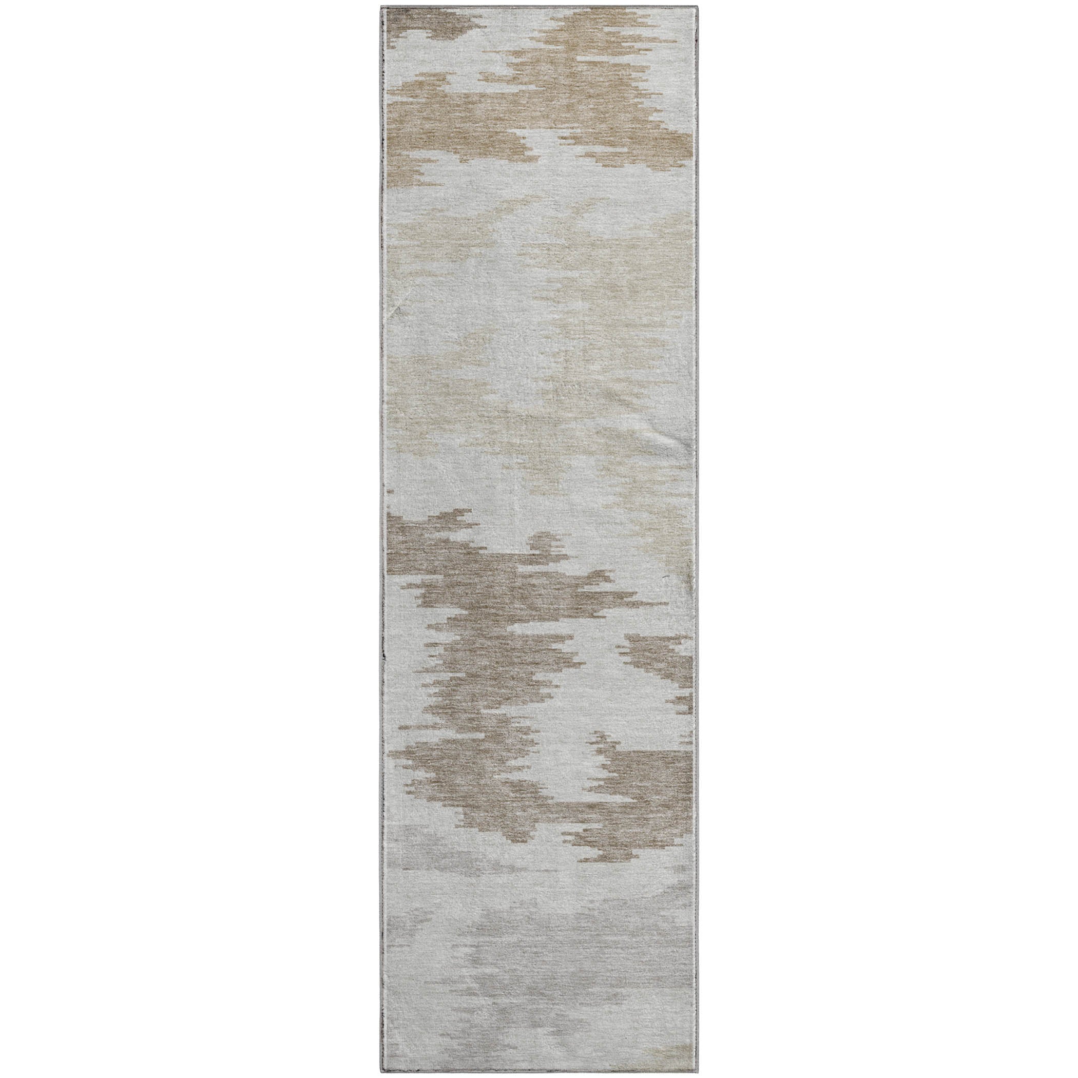 Florence Machine Washable Transitional Ivory Rug 2'3" x 7'6" #shape_Runner