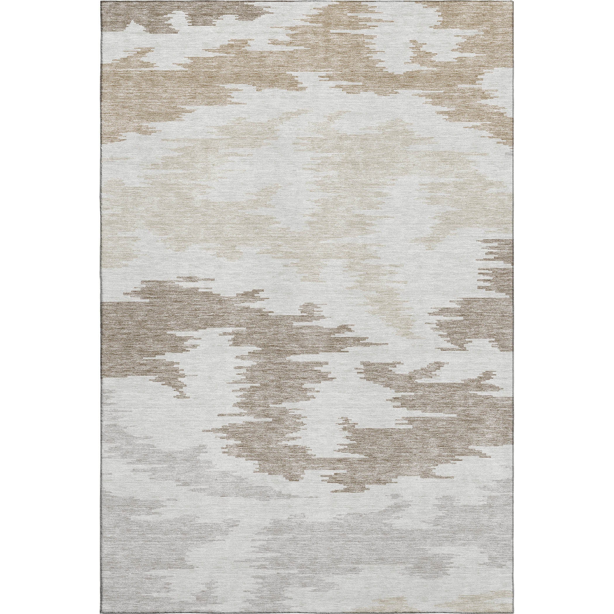 Florence Machine Washable Transitional Ivory Rug 2'6" x 3'10" #shape_Rectangle