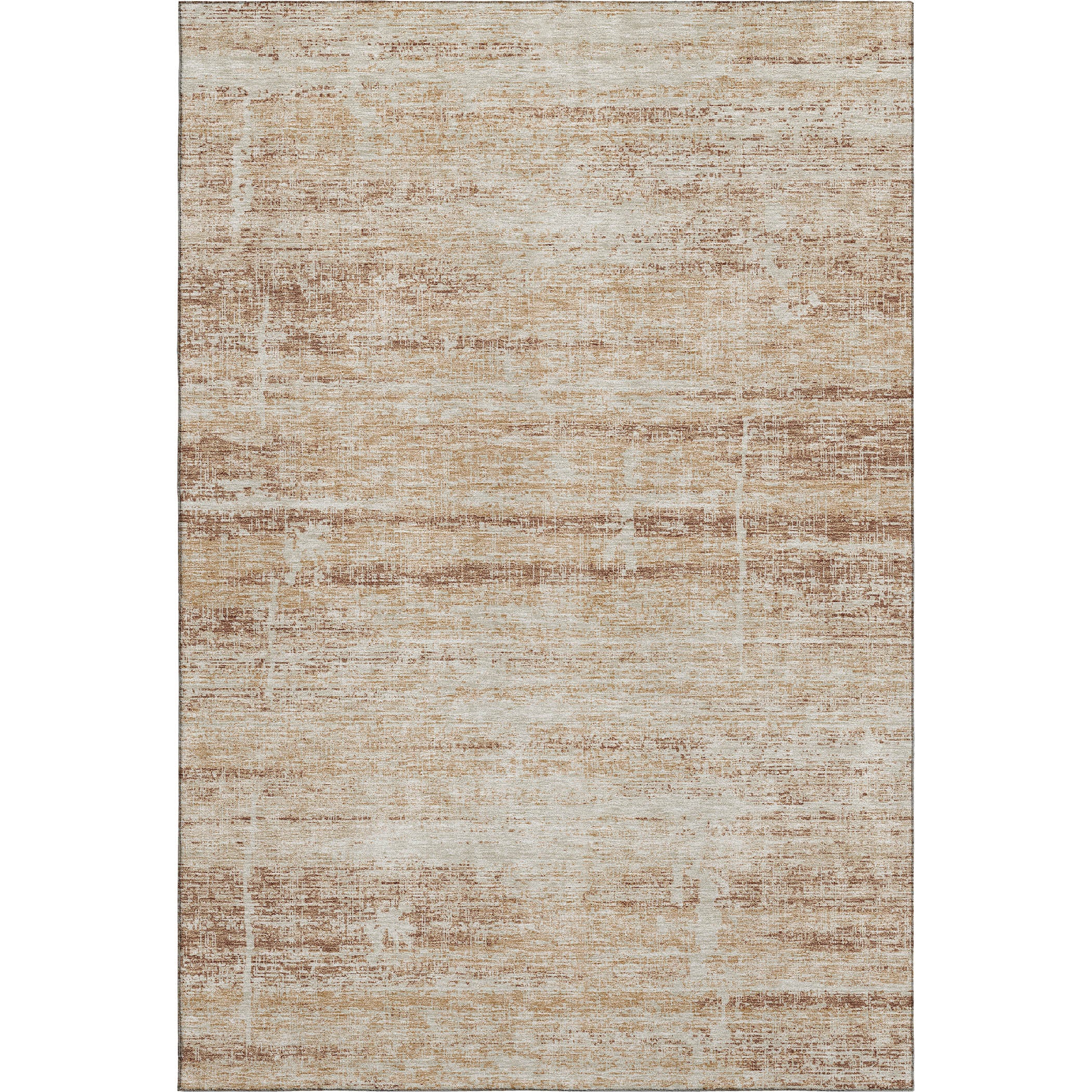Havana Machine Washable Transitional Copper Orange Rug 2'6" x 3'10" #shape_Rectangle