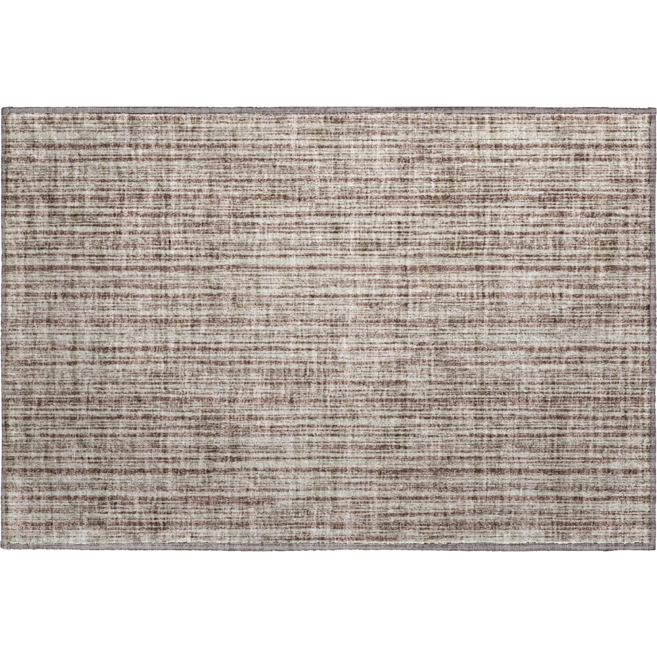 Athens Machine Washable Transitional Brown Rug 1'8" x 2'6" #shape_Rectangle