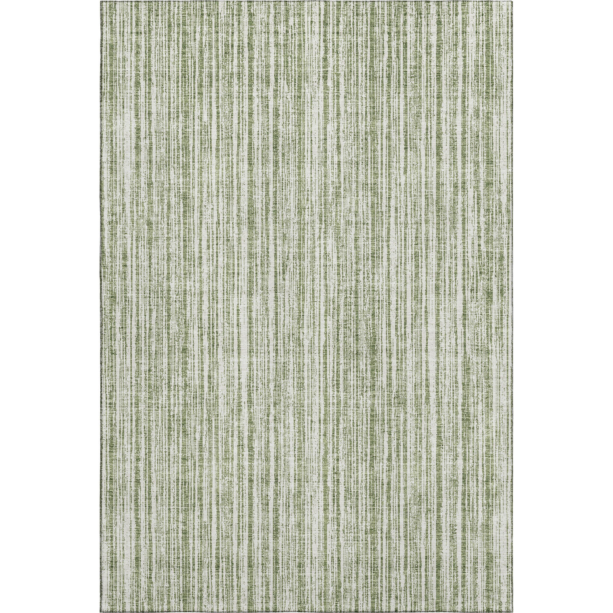 Athens Machine Washable Transitional Green Rug 2'6" x 3'10" #shape_Rectangle