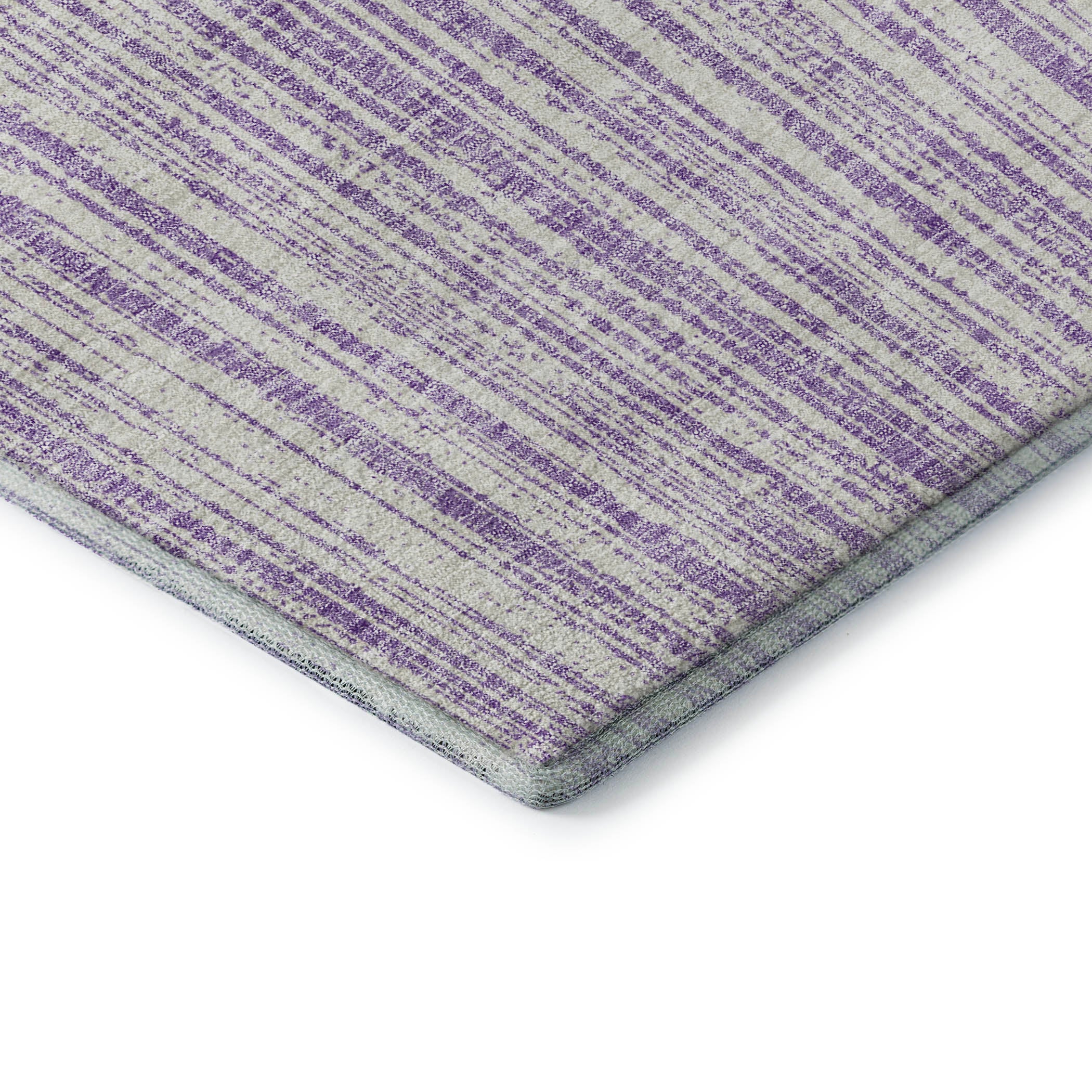 Athens Machine Washable Transitional Lavender Purple Rug 1'8" x 2'6" #shape_Rectangle