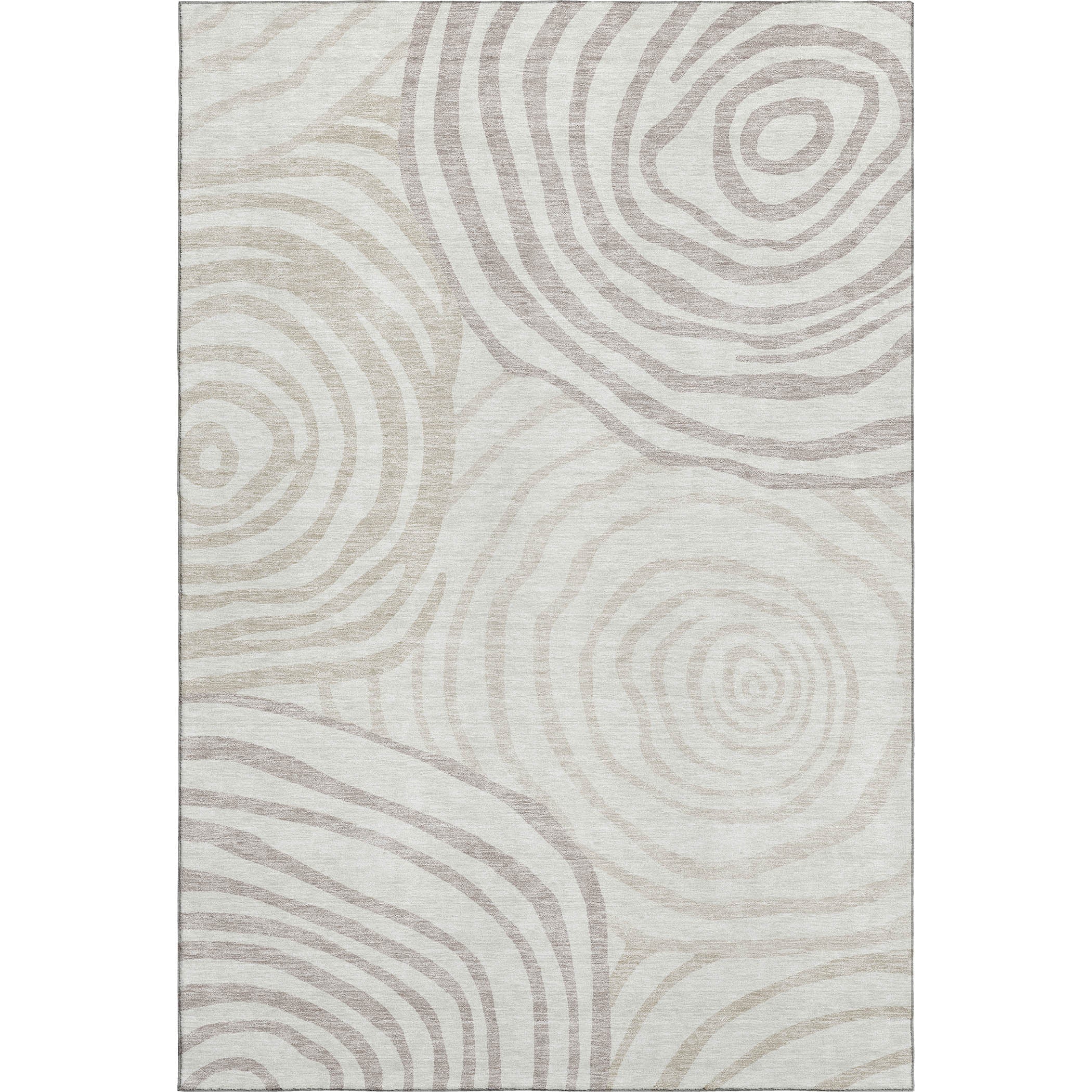 Chiang Mai Machine Washable Transitional Ivory Rug 2'6" x 3'10" #shape_Rectangle
