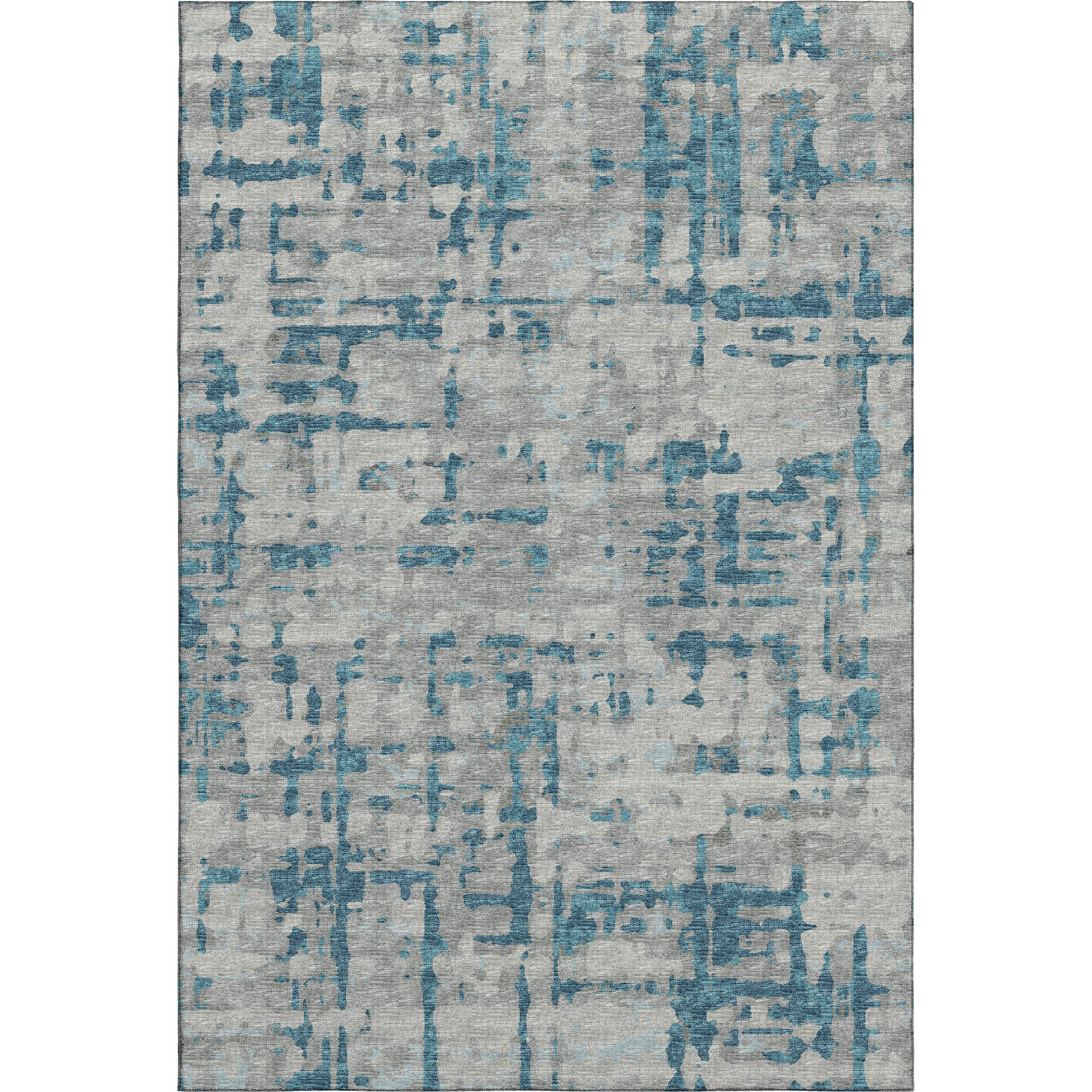 Lima Machine Washable Transitional Peacock Multi Rug 2'6" x 3'10" #shape_Rectangle