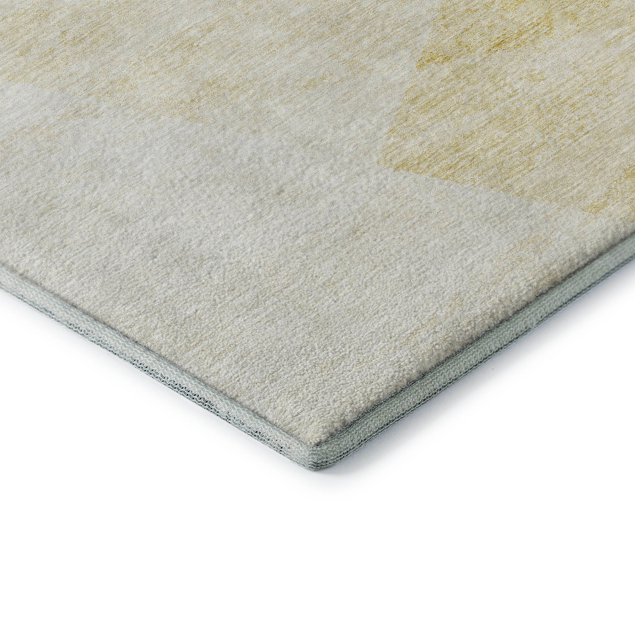 Bangkok Machine Washable Transitional Gold Rug 1'8" x 2'6" #shape_Rectangle
