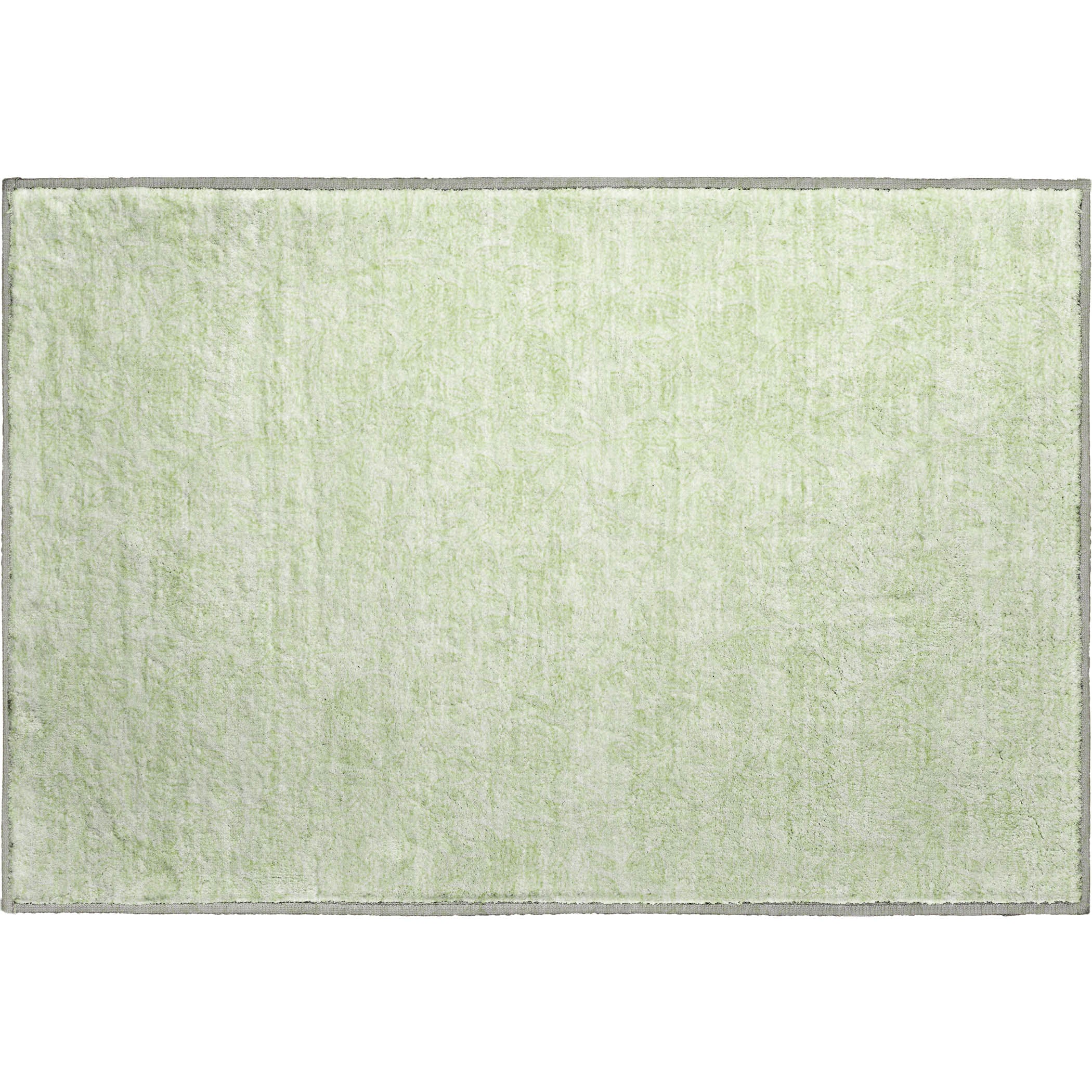 Cusco Machine Washable Transitional Aloe Green Rug 1'8" x 2'6" #shape_Rectangle