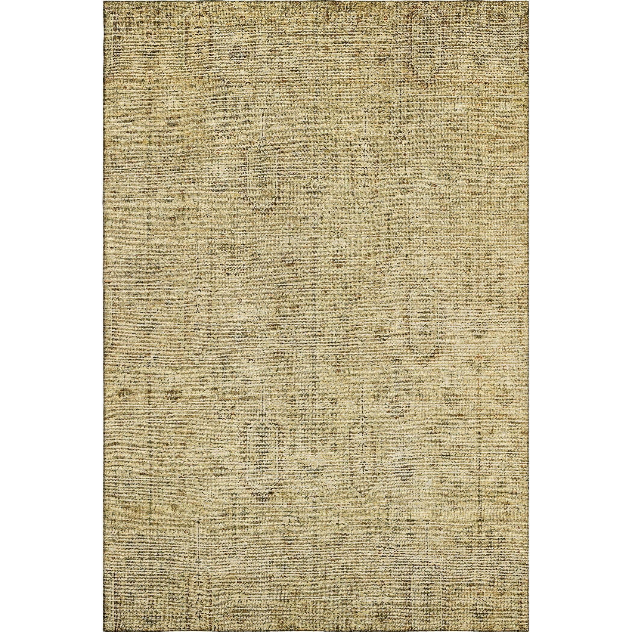 Lima Machine Washable Transitional Gold Rug 2'6" x 3'10" #shape_Rectangle