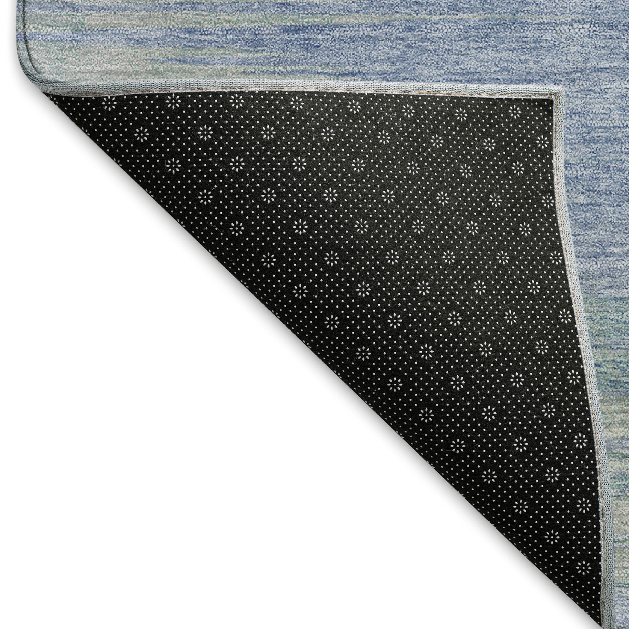 Tallinn Machine Washable Transitional Denim Blue Rug 1'8" x 2'6" #shape_Rectangle