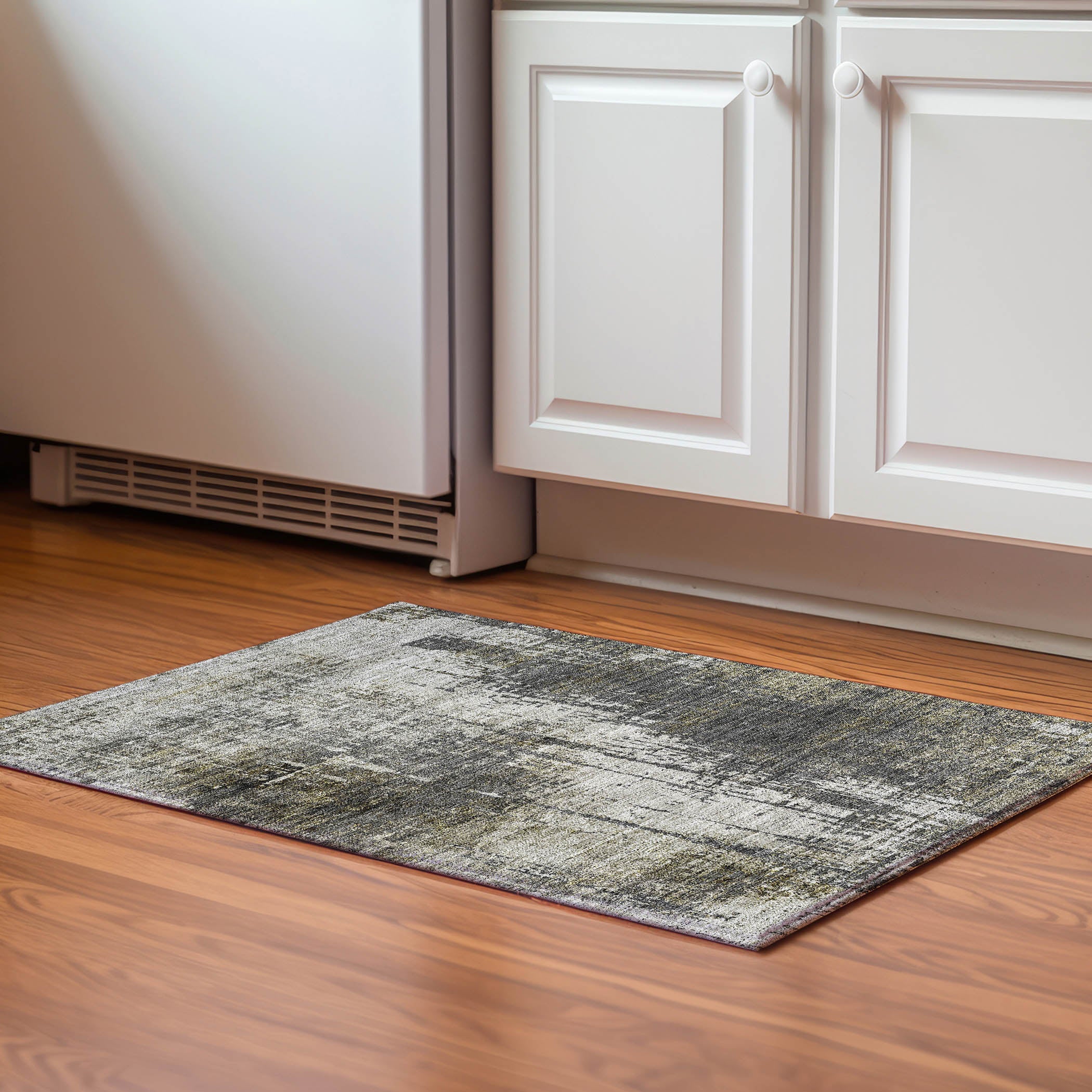 Marrakech Machine Washable Transitional Taupe Brown Rug 1'8" x 2'6" #shape_Rectangle