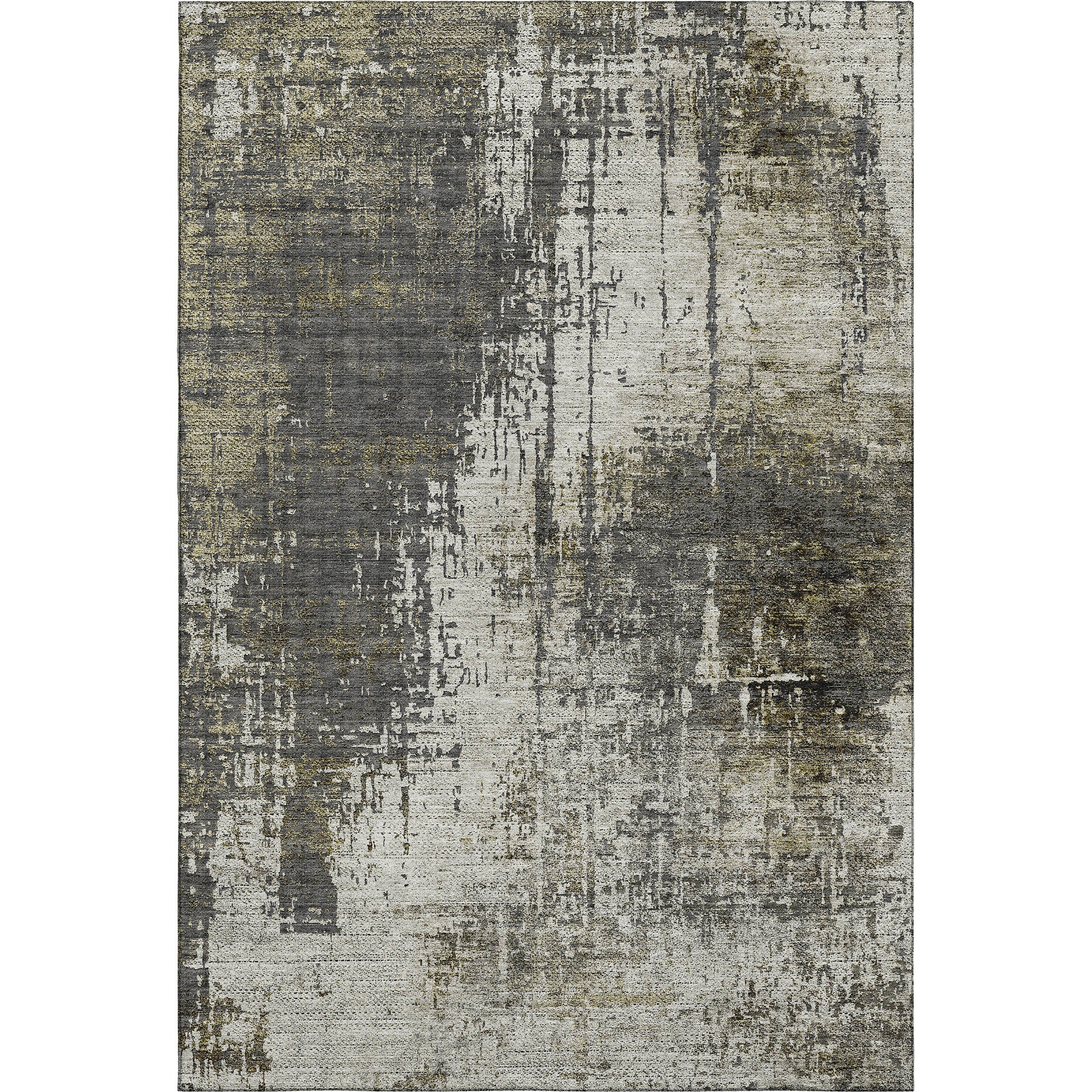 Marrakech Machine Washable Transitional Taupe Brown Rug 2'6" x 3'10" #shape_Rectangle