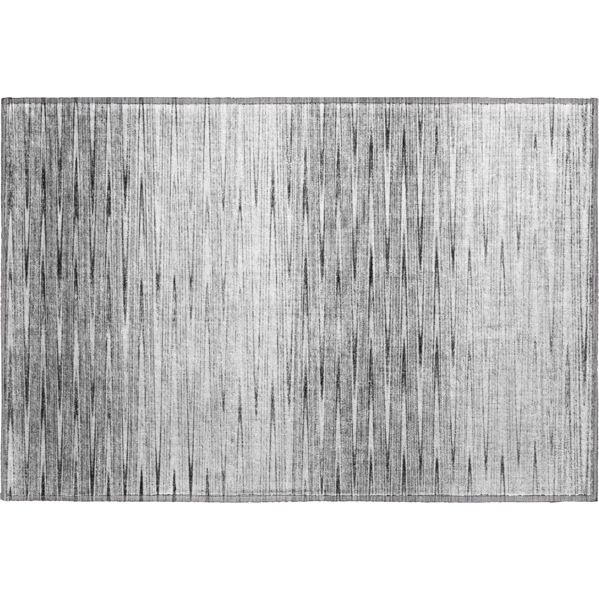 Budapest Machine Washable Transitional Gray Rug 1'8" x 2'6" #shape_Rectangle