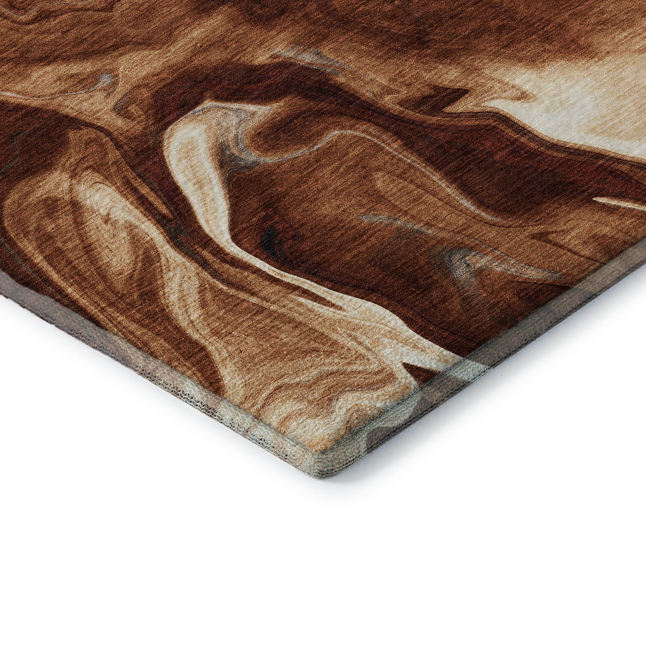 Kyoto Machine Washable Transitional Paprika Orange Rug 1'8" x 2'6" #shape_Rectangle