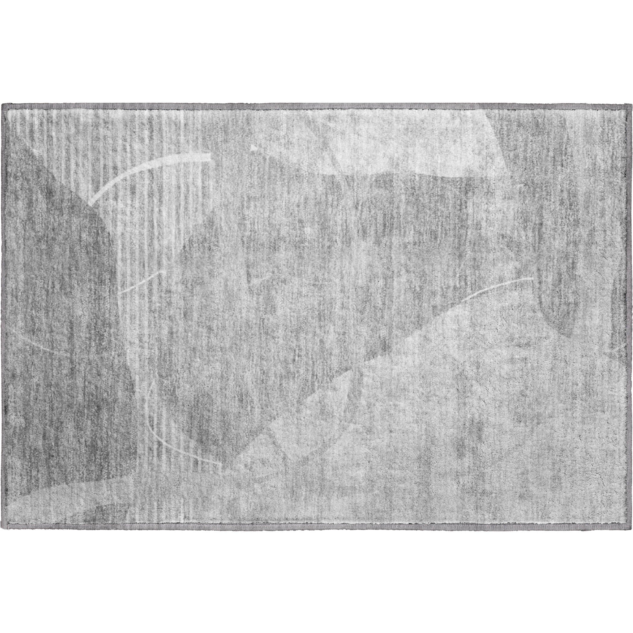 Reykjavik Machine Washable Transitional Gray Rug 1'8" x 2'6" #shape_Rectangle