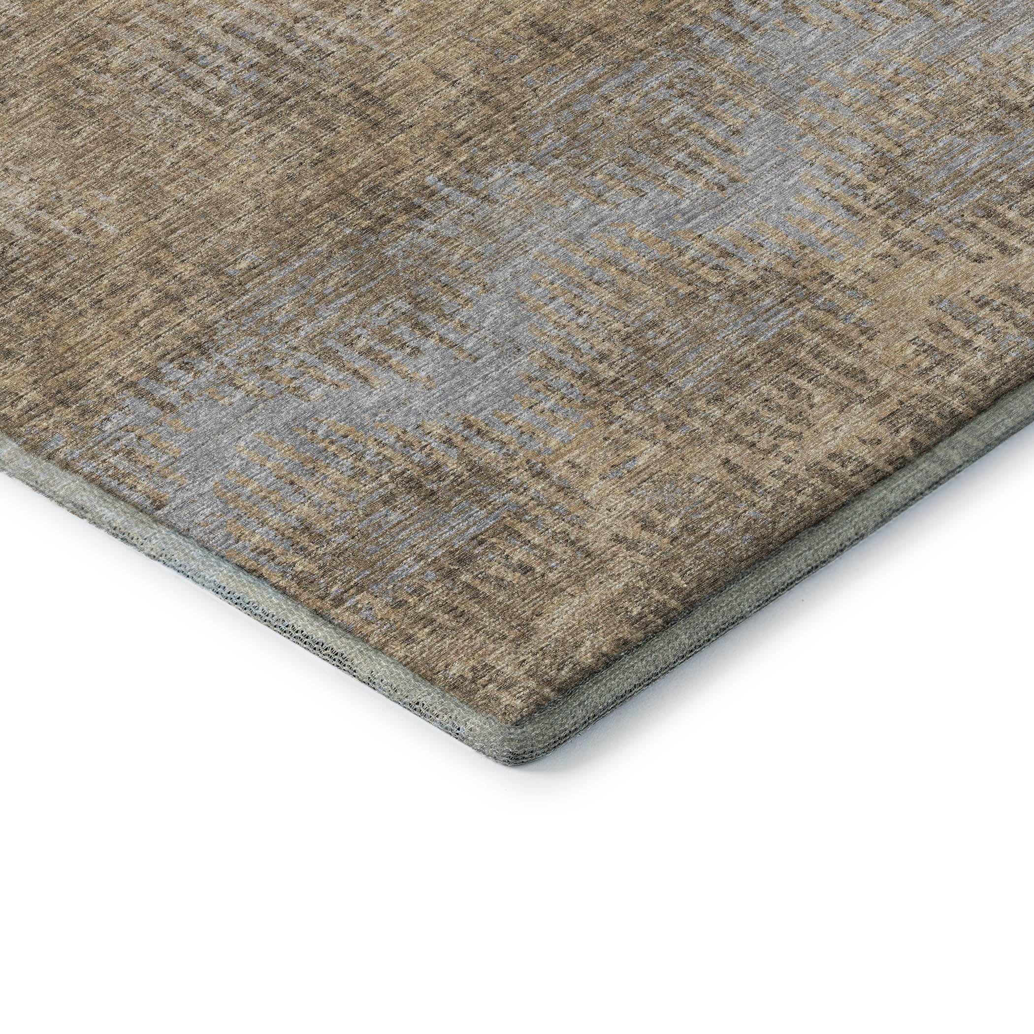 Bruges Machine Washable Transitional Earth Multi Rug 1'8" x 2'6" #shape_Rectangle