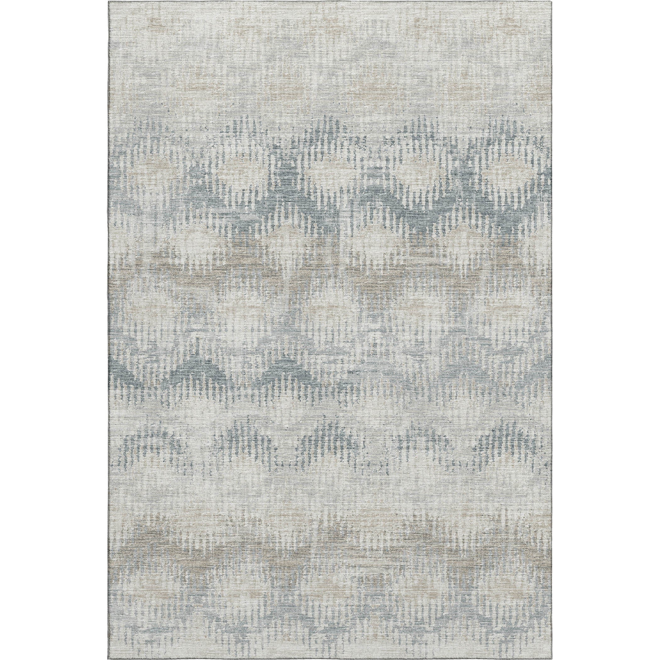 Bruges Machine Washable Transitional Linen Multi Rug 2'6" x 3'10" #shape_Rectangle