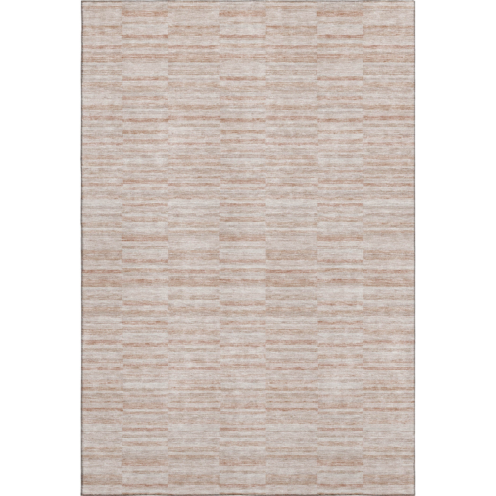 Colombo Machine Washable Transitional Salmon Orange Rug 2'6" x 3'10" #shape_Rectangle