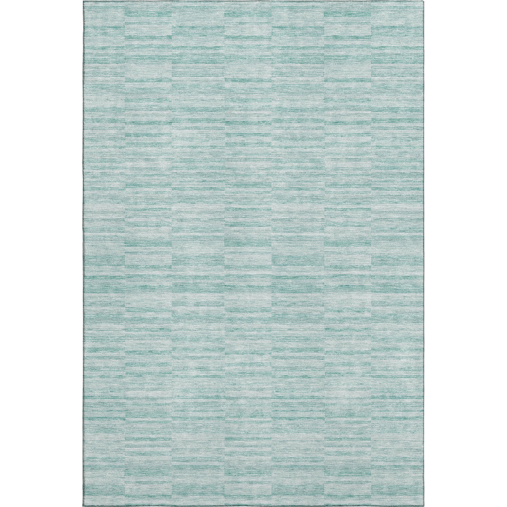Colombo Machine Washable Transitional Turquoise Teal Rug 2'6" x 3'10" #shape_Rectangle