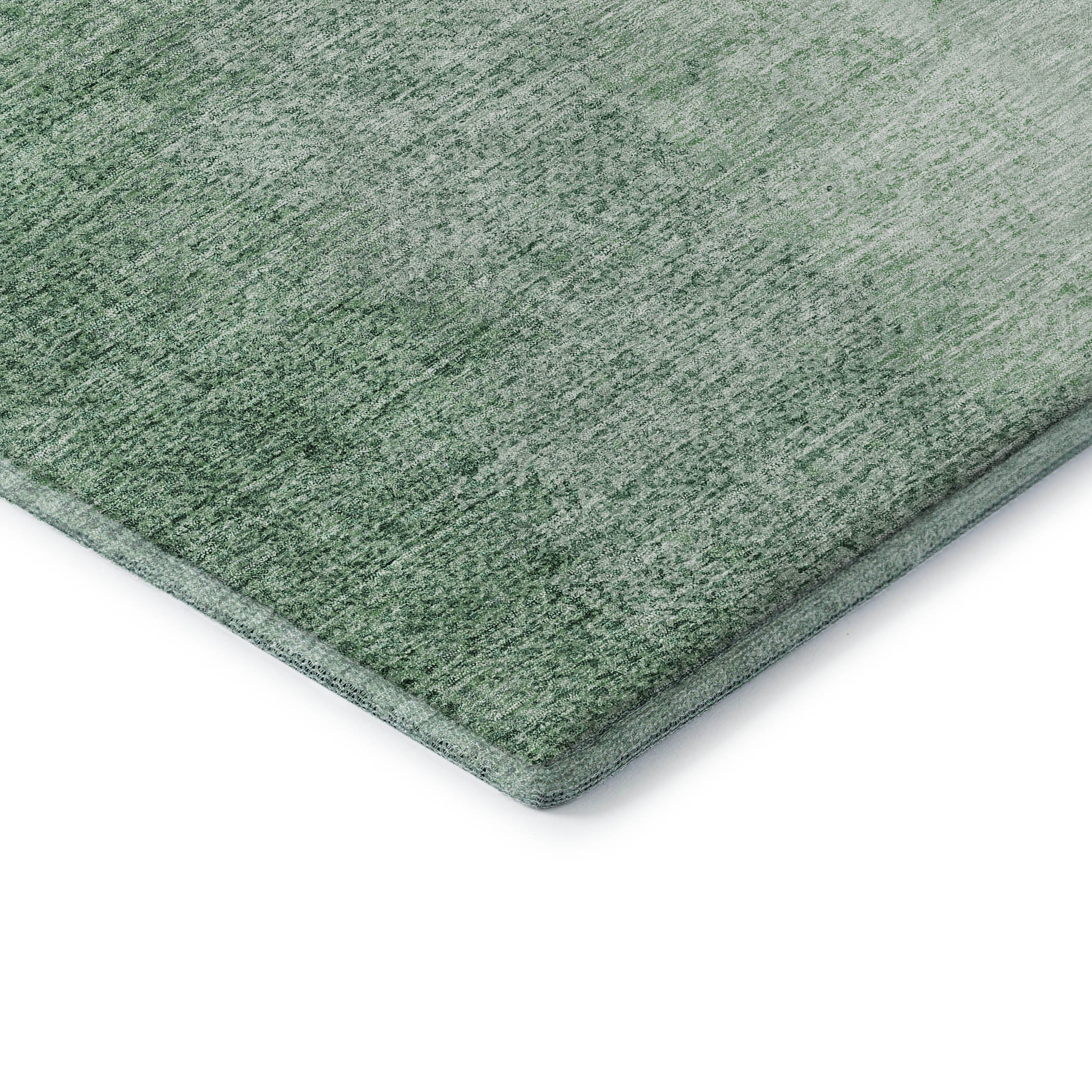 Mostar Machine Washable Transitional Green Rug 1'8" x 2'6" #shape_Rectangle