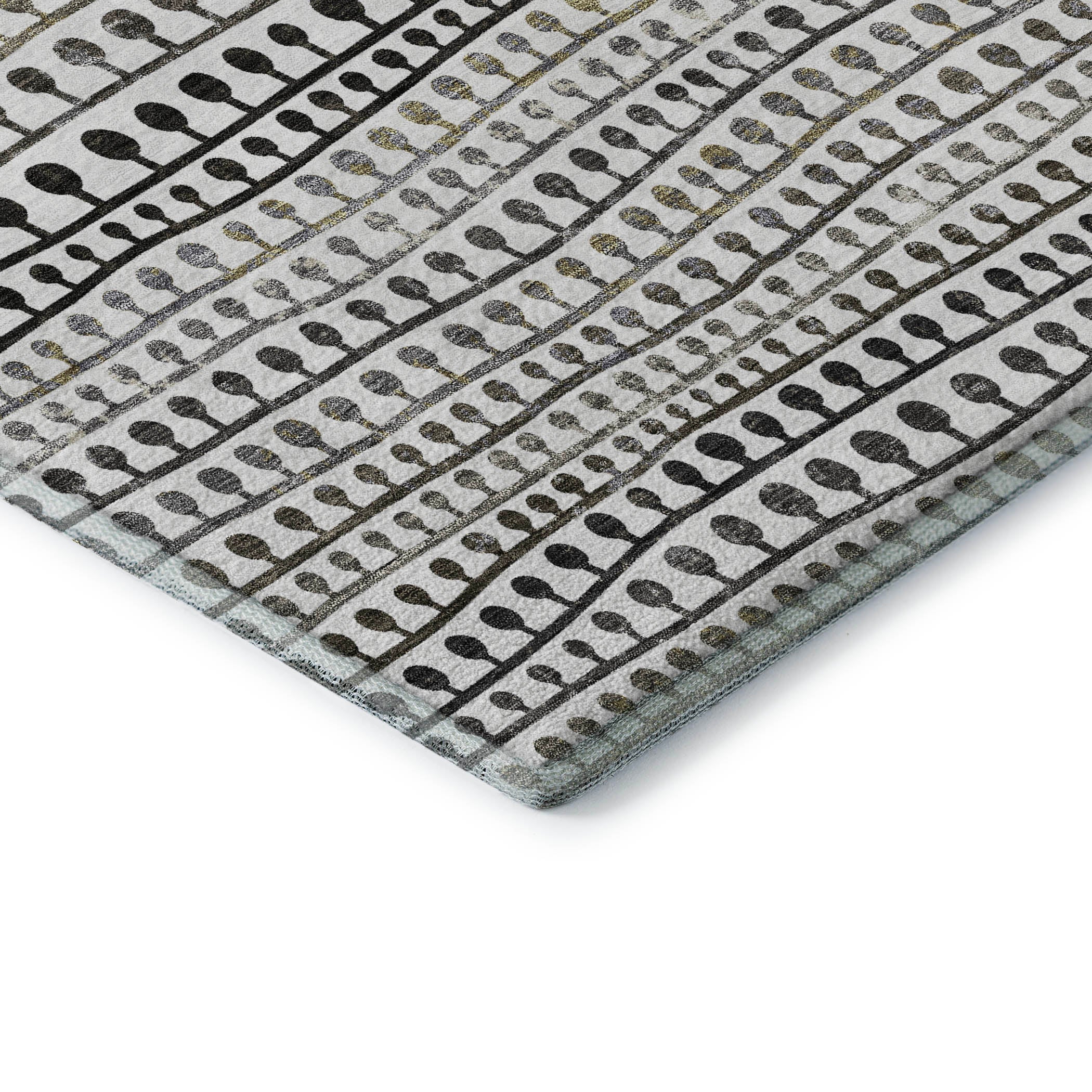 Nairobi Machine Washable Transitional Ivory Rug 1'8" x 2'6" #shape_Rectangle