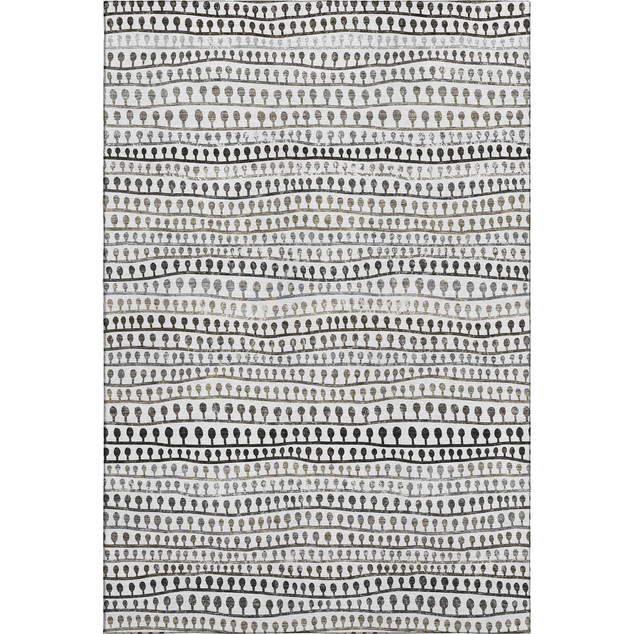 Nairobi Machine Washable Transitional Ivory Rug 2'6" x 3'10" #shape_Rectangle